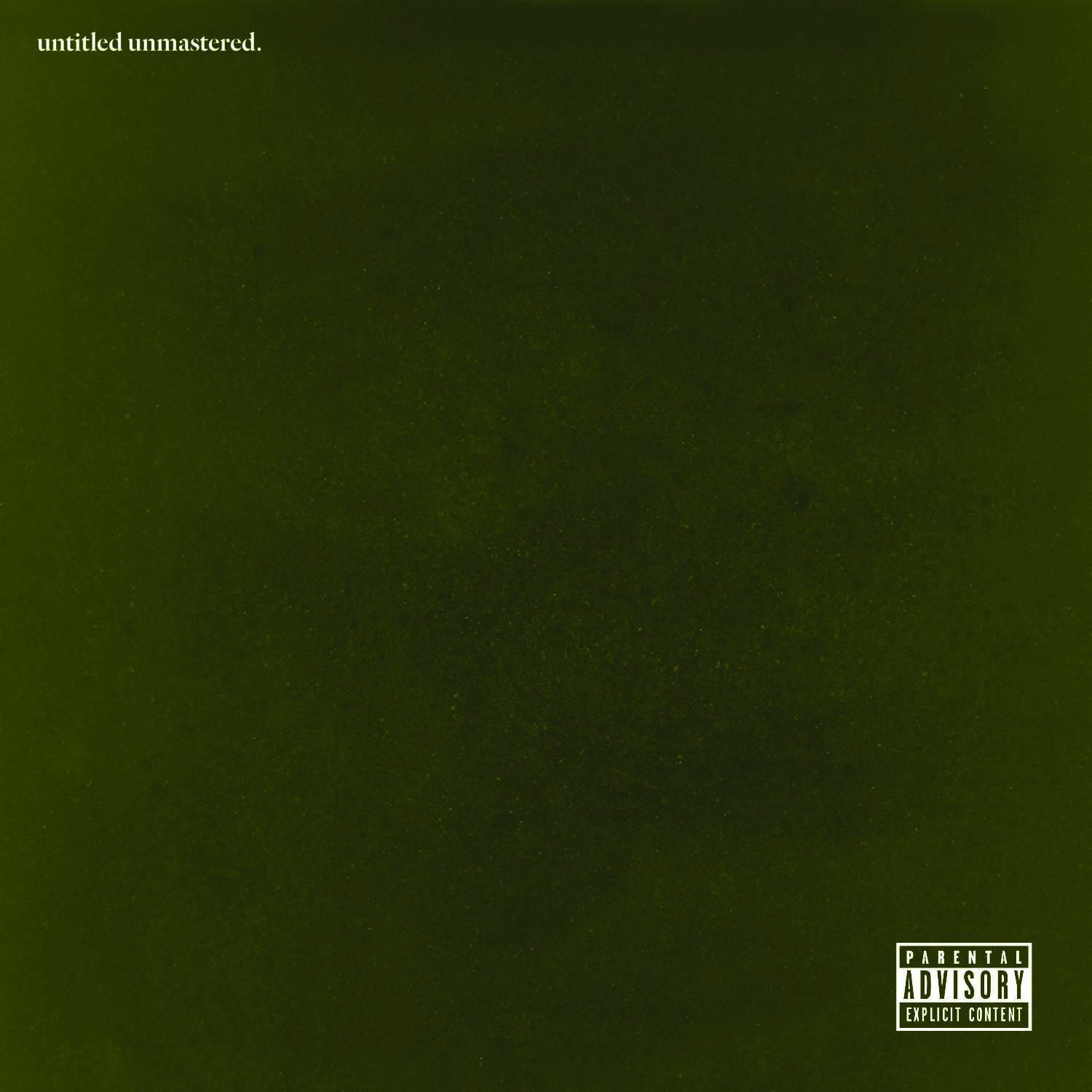 Kendrick Lamar, untitled unmastered © Aftermath/Interscope