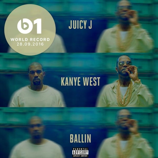 Juicy J, Ballin © Columbia