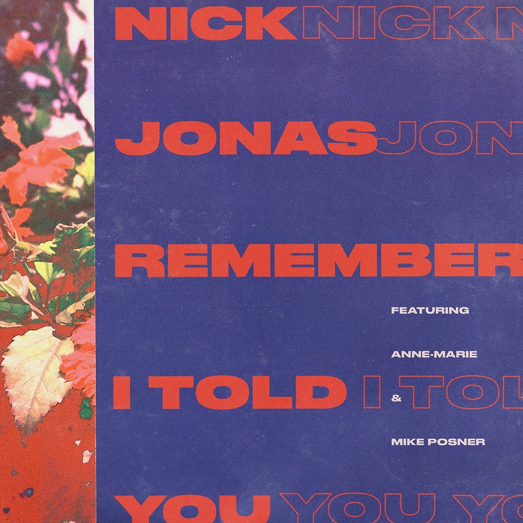 Nick Jonas, Remember I Told You © Island