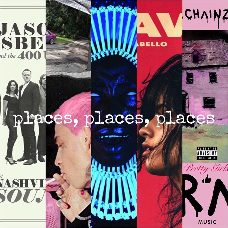 Places Playlist © Southeastern, Interscope, Glassnote, Epic, Def Jam