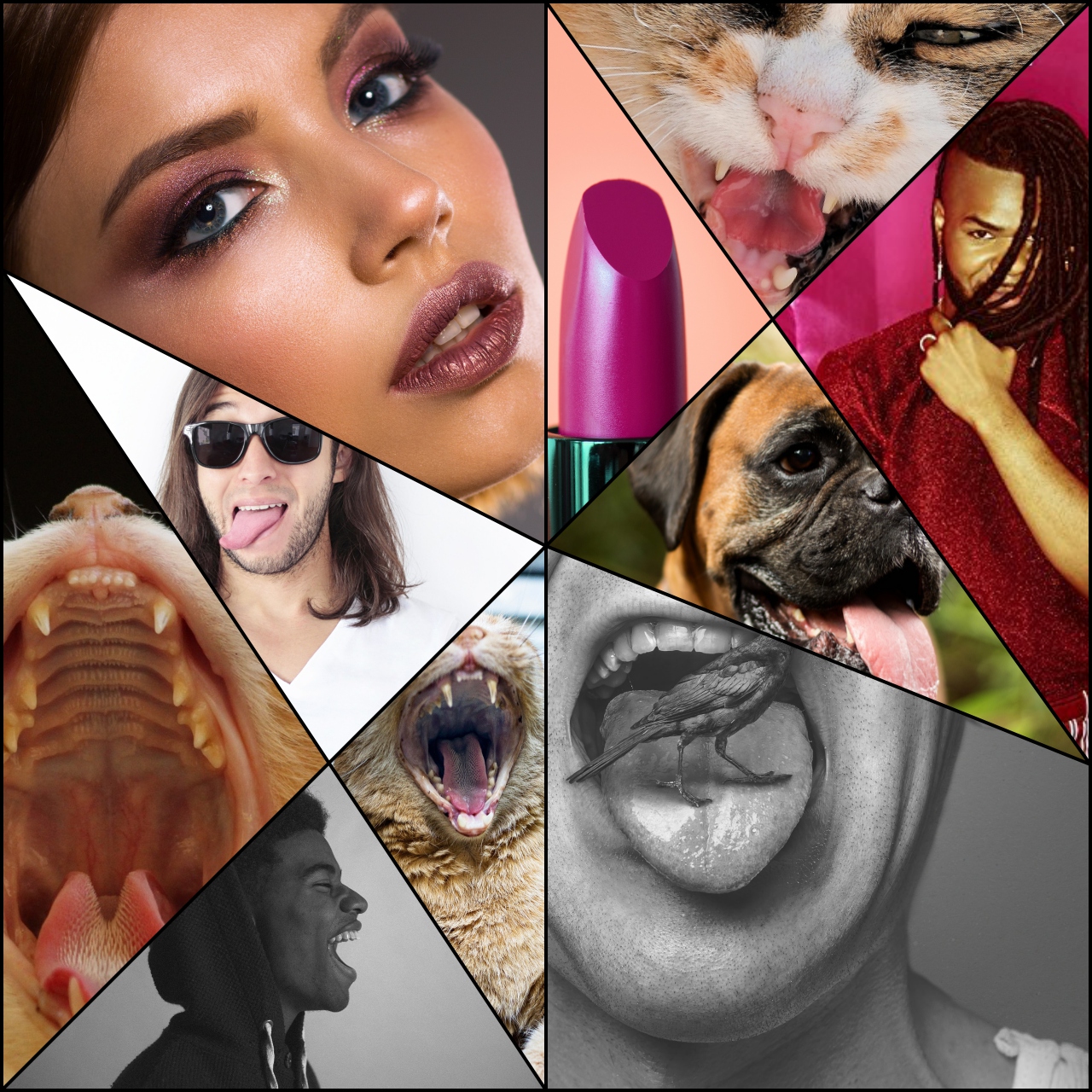 Songs About Lips, Mouth & Tongue [PHOTO CREDITS: Pixabay, Virgin]