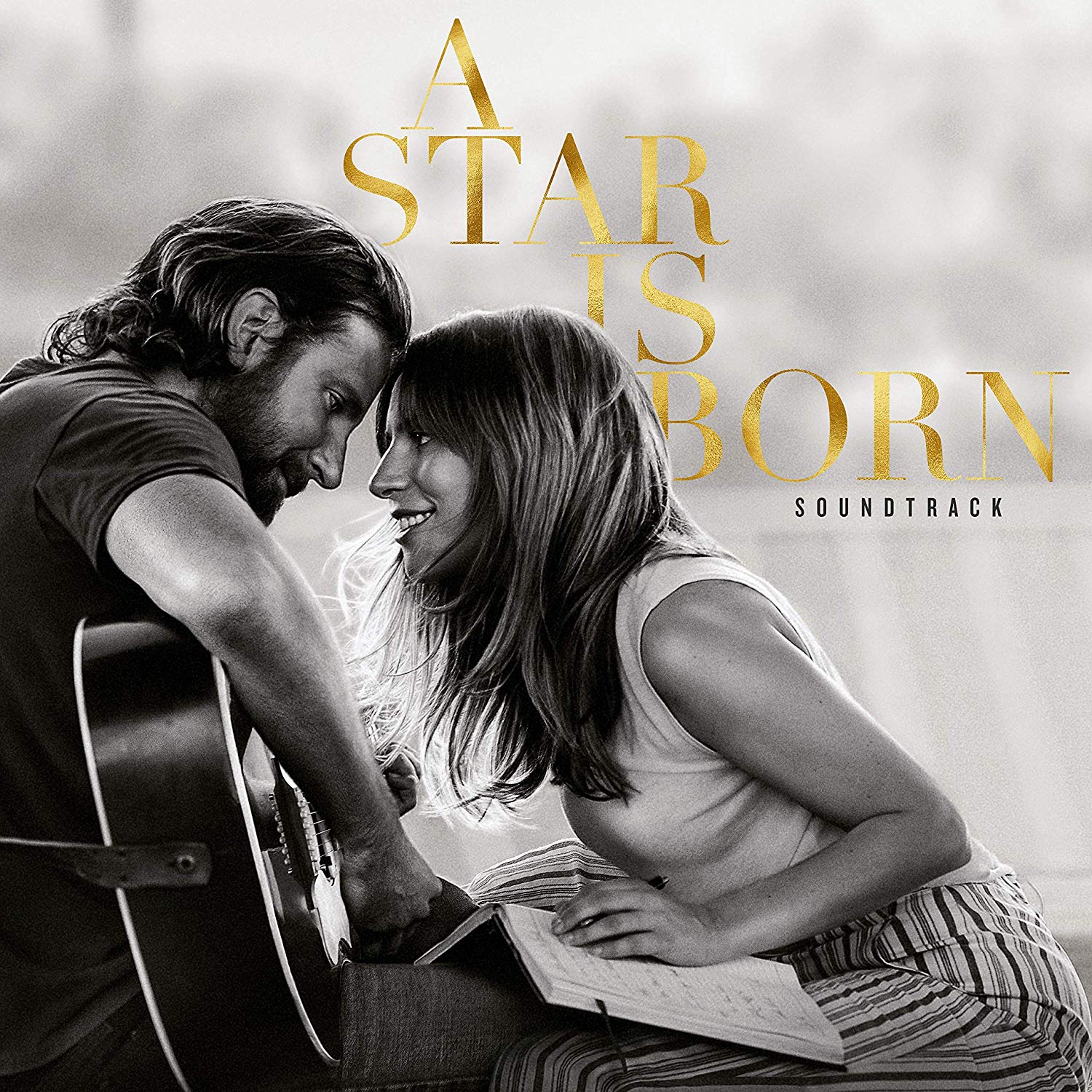 Lady Gaga & Bradley Cooper, A Star is Born Soundtrack [Photo Credit: Interscope]