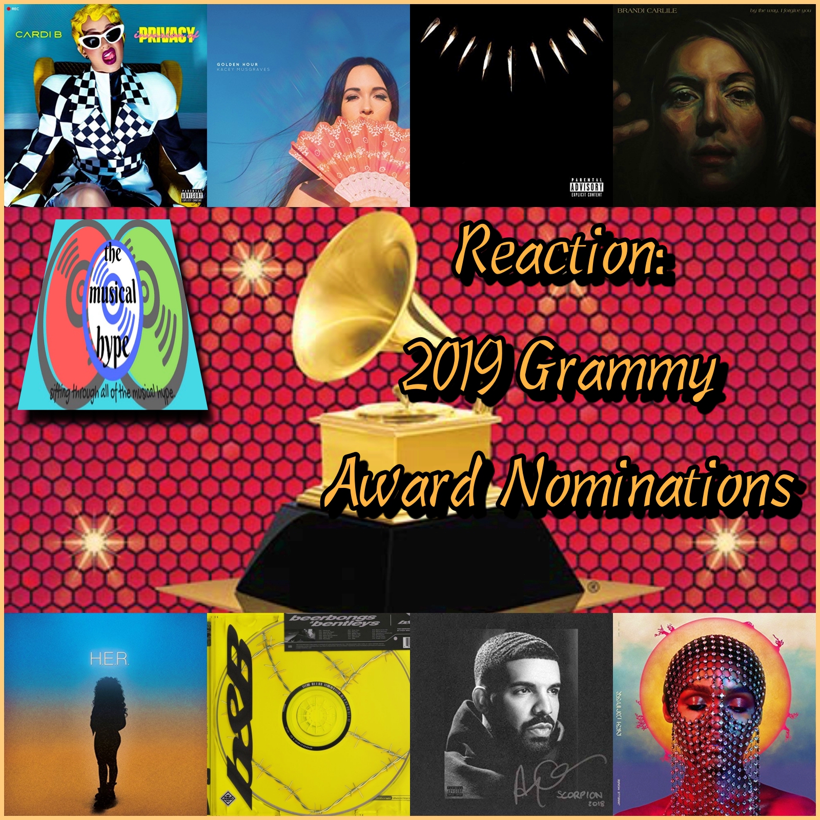 Reaction: 2019 Grammy Nominations [Photo Credits: Republic, MCA Nashville, Bad Boy, Cash Money, Columbia, Interscope, Elektra]