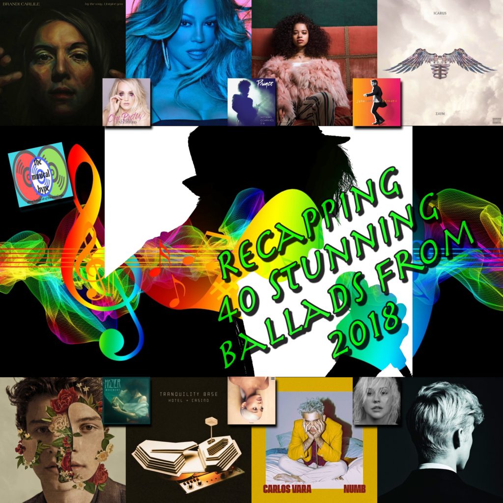 Recapping 40 Stunning Ballads from 2018 [Photo Credits: 10 Summers, Capitol, Carlos Vara, Columbia, Domino, Elektra, Epic, Interscope, RCA, Republic, Rubyworks]