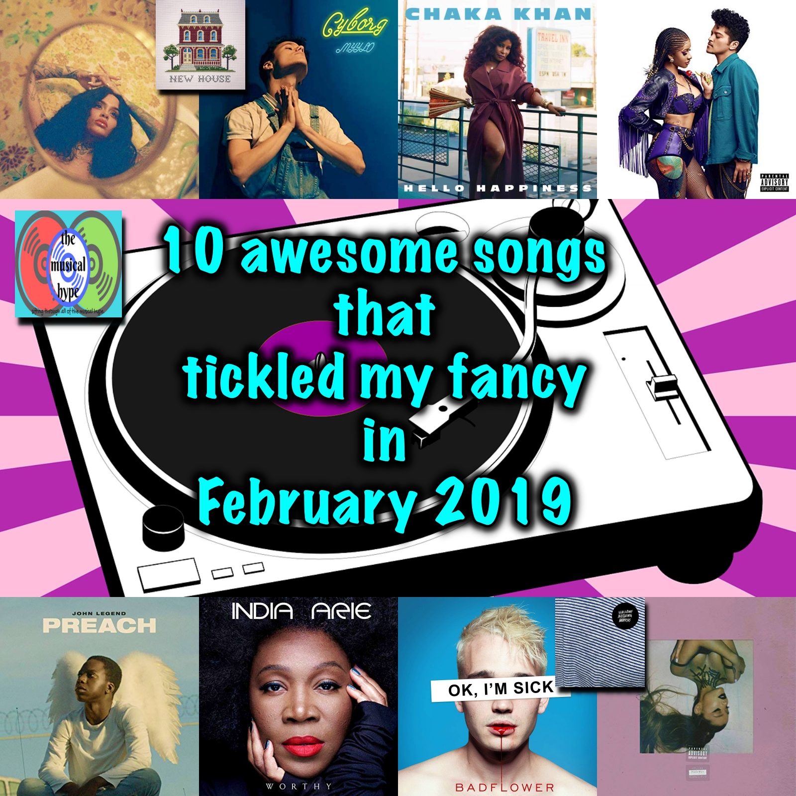 10 Awesome Songs That Tickled My Fancy in February 2019