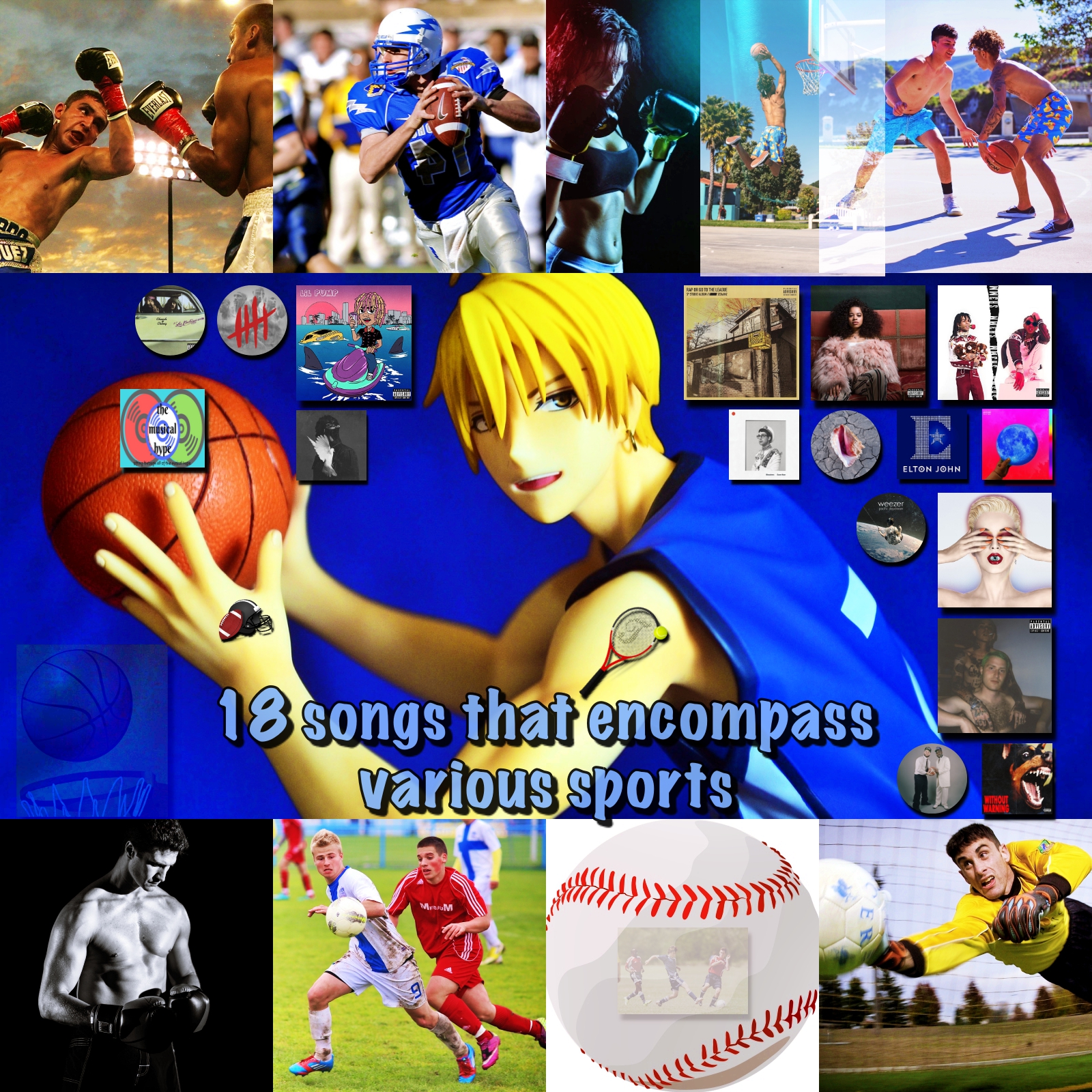 SONG vs SONG SPORTS! LET THE GAMES BEGIN IN JANUARY! 👉  www.musicisoursport.com/emics 👈