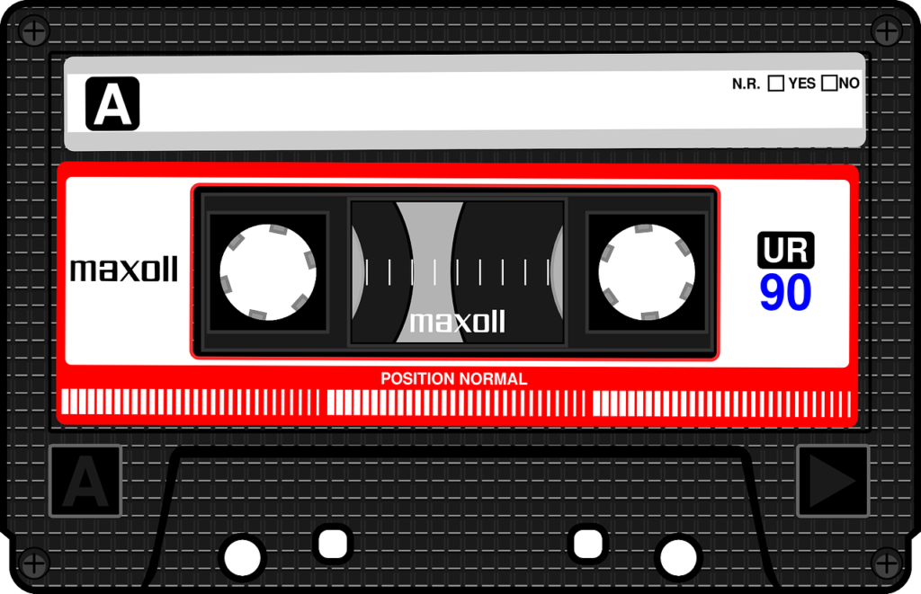 Cassette Tape [Photo Credit: Pixabay]
