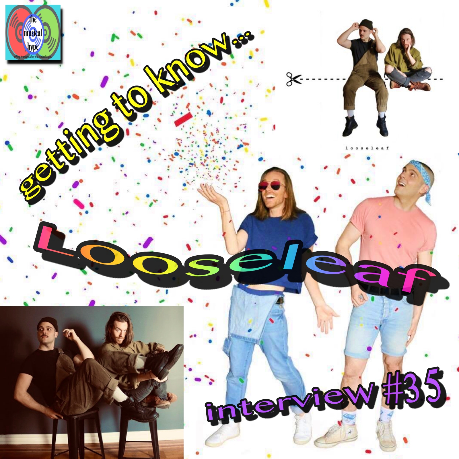 Getting to Know... Looseleaf: Interview #35 [Photo Credit: Looseleaf, design by Brent Faulkner / The Musical Hype]