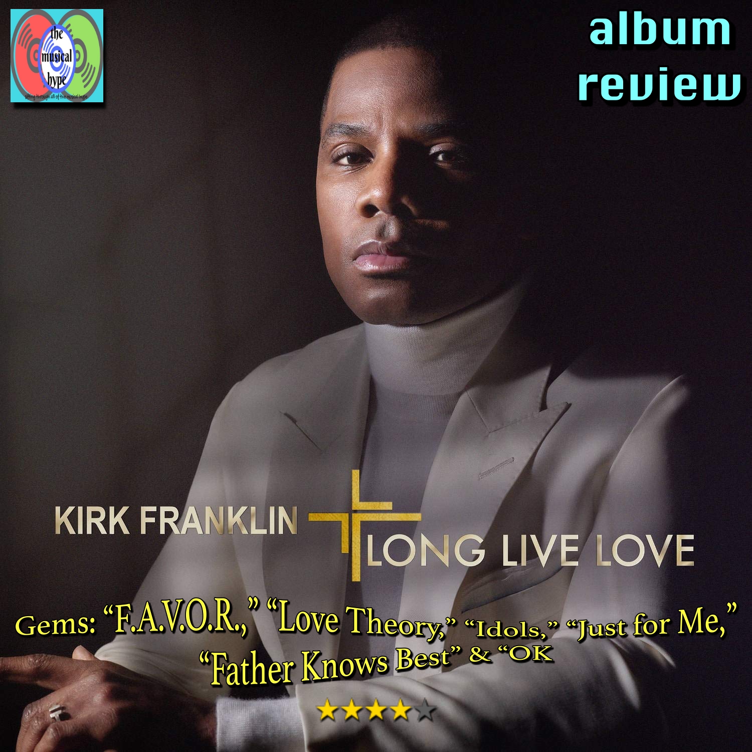 Kirk Franklin, Long Live Love: The Musical Hype album review [Photo Credits: Fo Yo Soul Recordings / RCA]