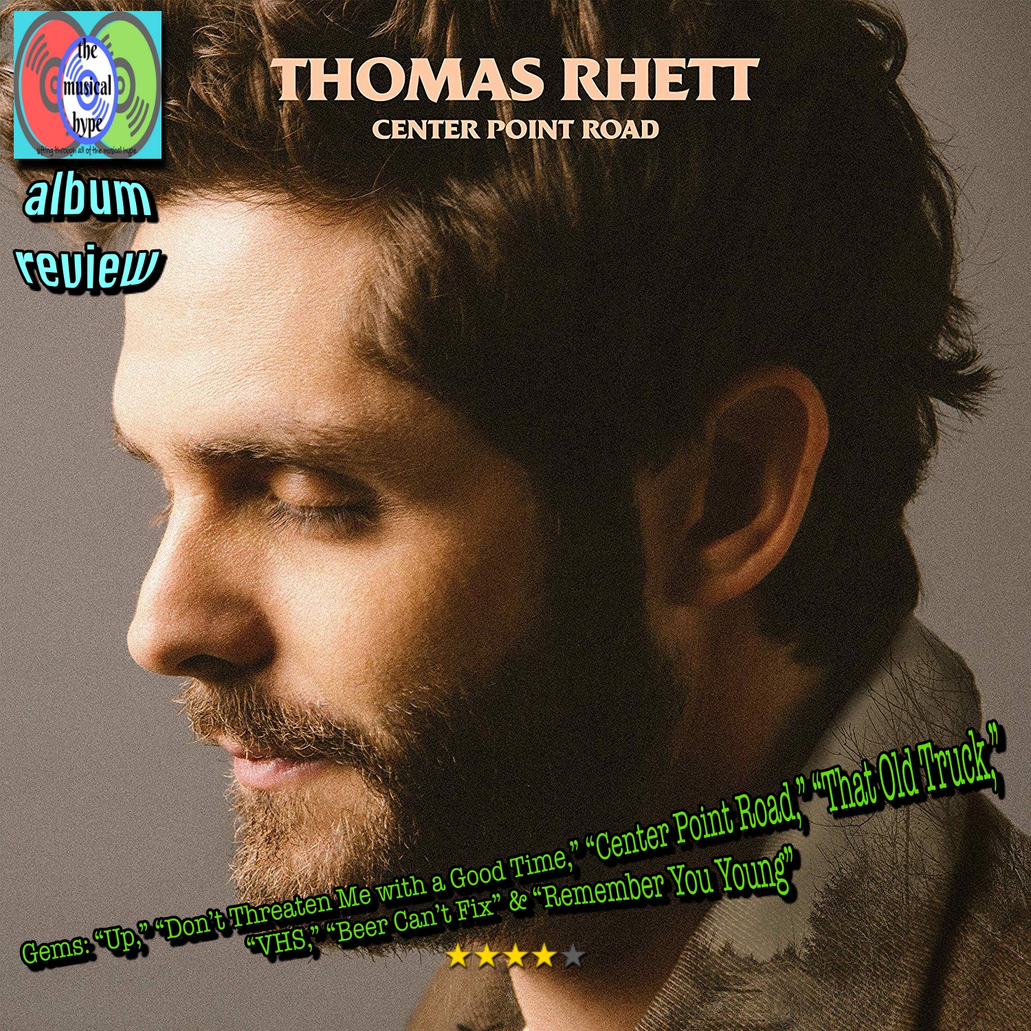 Thomas Rhett, Center Point Road: The Musical Hype album review [Photo Credit: Big Machine]