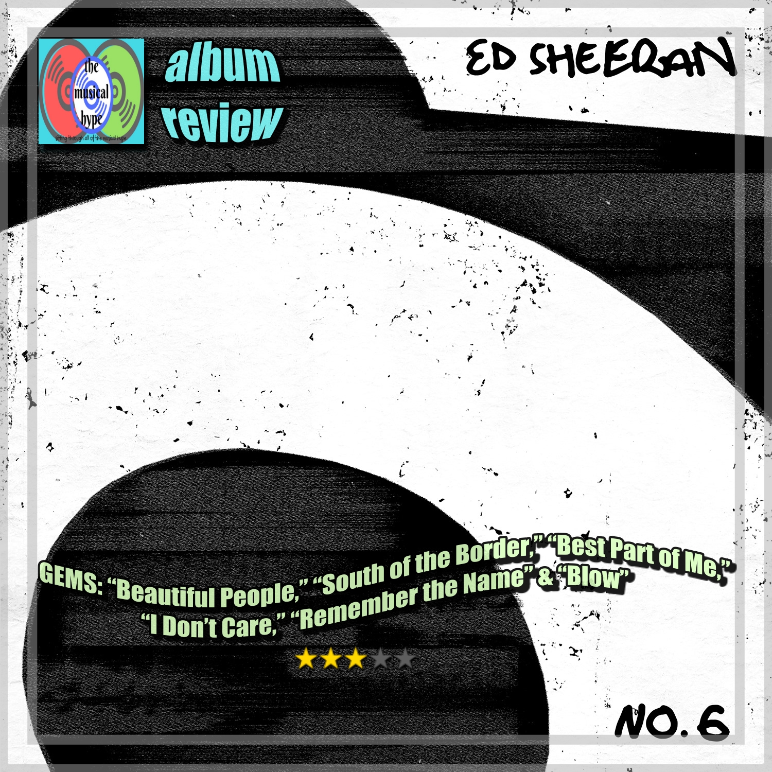 Ed Sheeran, No. 6 Collaborations Project: The Musical Hype Album Review [Photo Credit: Atlantic]