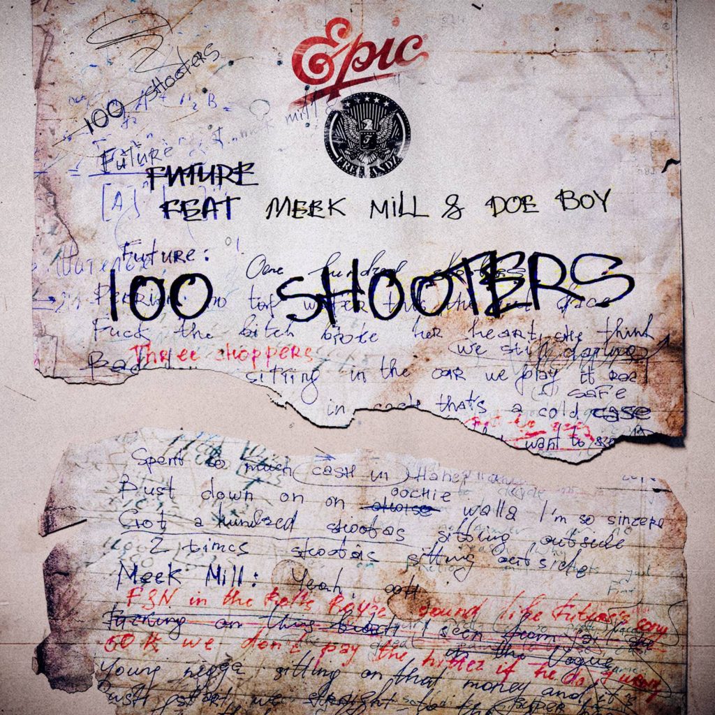 Future, "100 Shooters" (Ft. Meek Mill & Doe Boy) [Photo Credit: Epic]