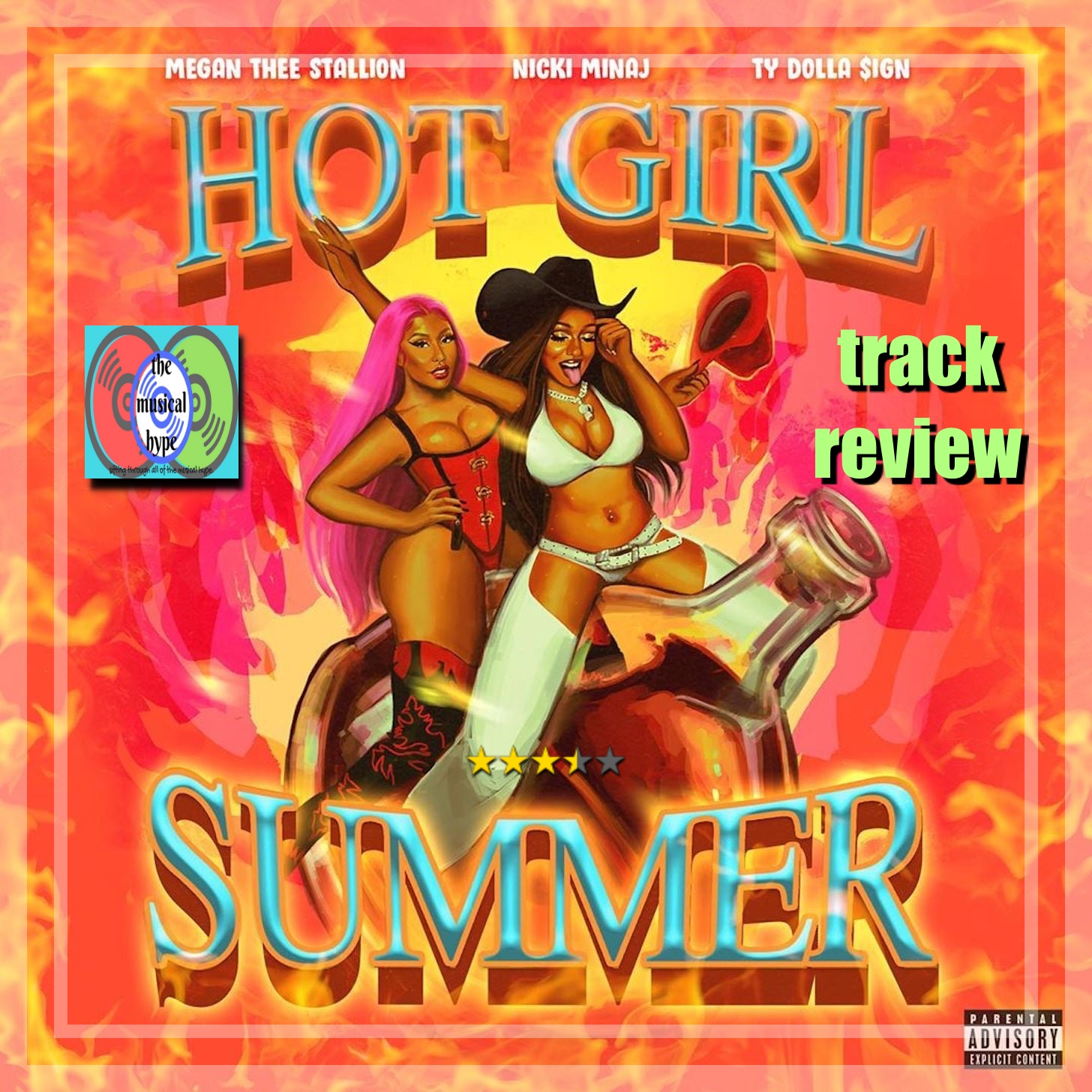 Megan Thee Stallion, "Hot Girl Summer (Ft. Nicki Minaj & Ty Dolla $ign): The Musical Hype Track Review [Photo Credit: 300 Entertainment]