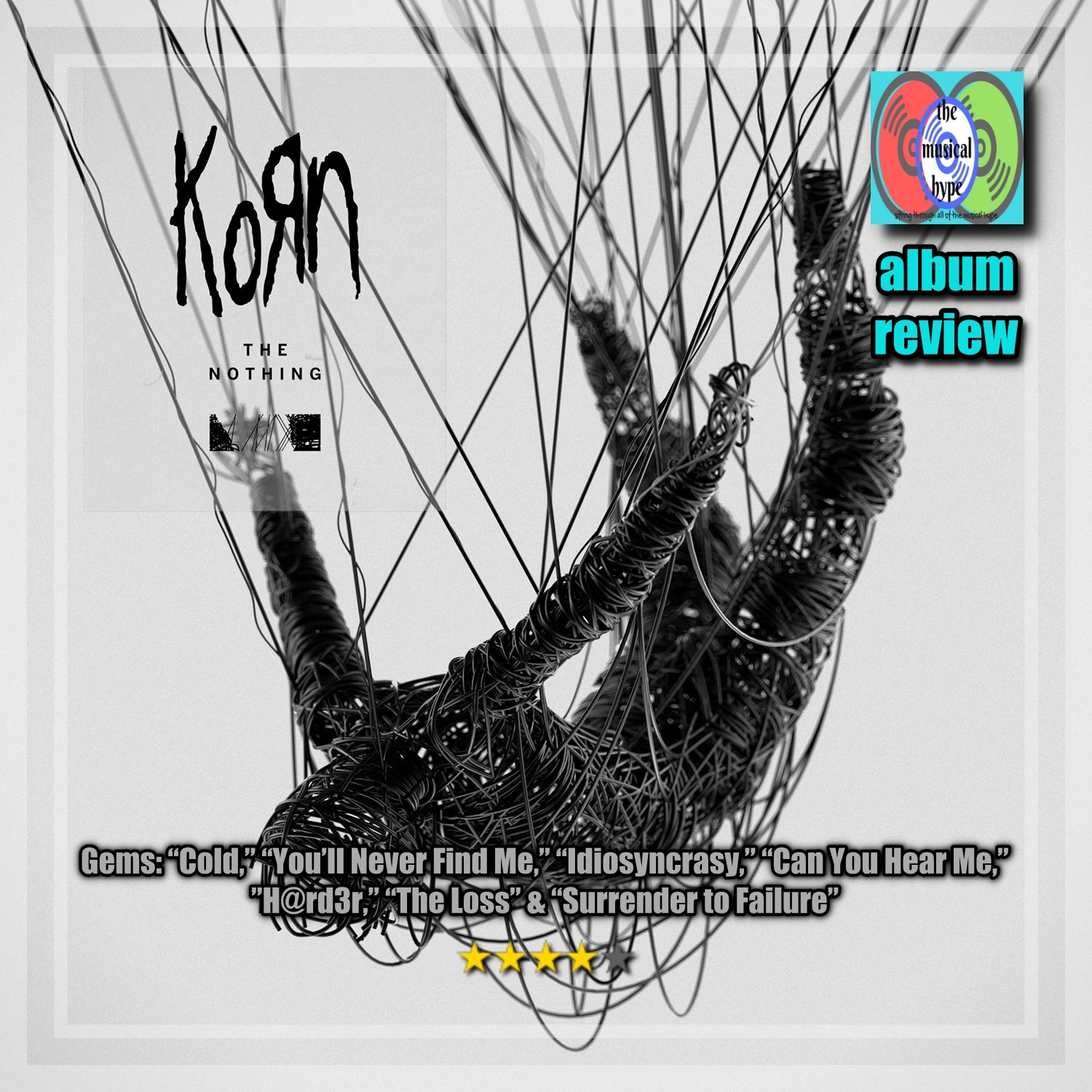 Korn, The Nothing: The Musical Hype album review [Photo Credit: Roadrunner]