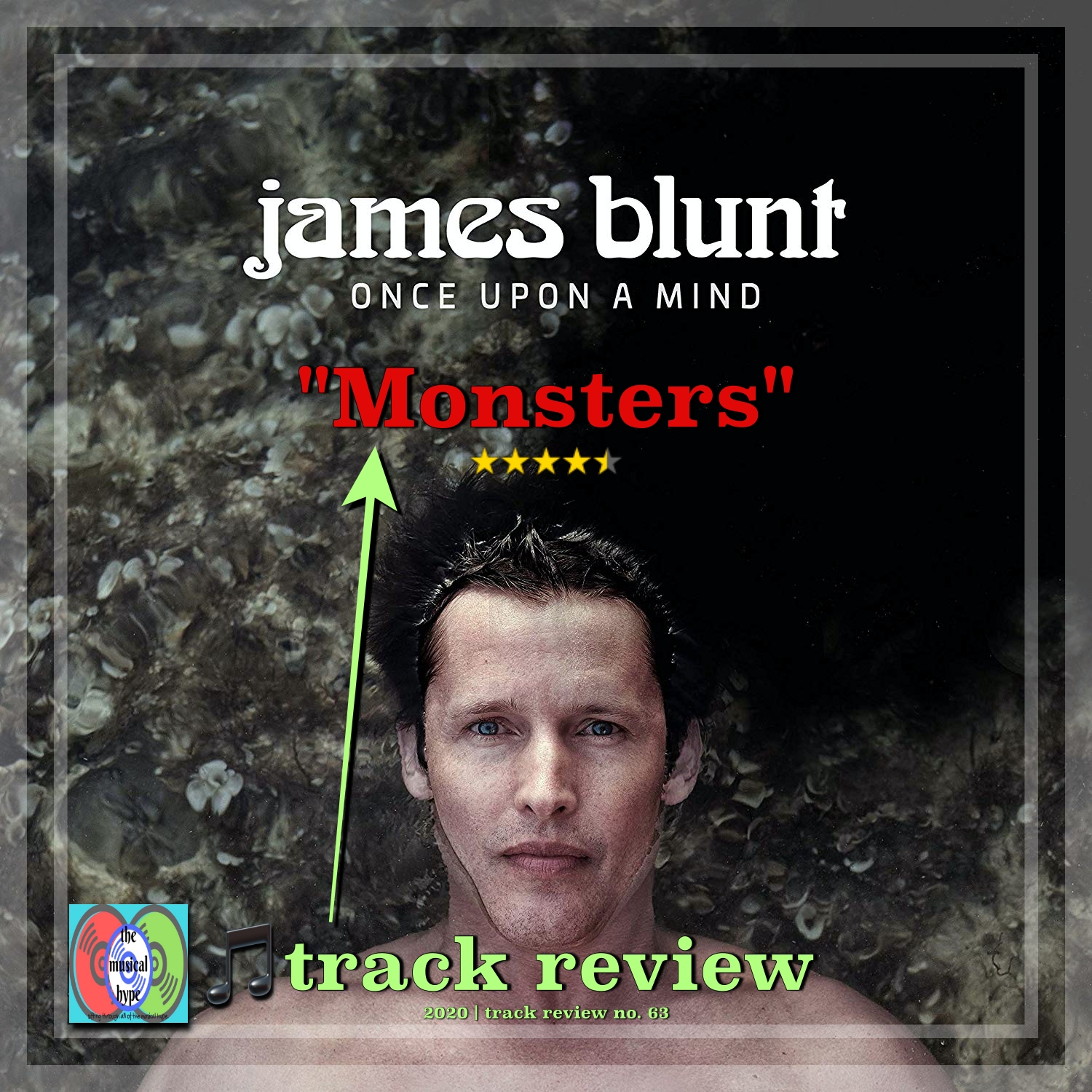 James Blunt, "Monsters" from ONCE UPON A MIND [Photo Credit: Atlantic]