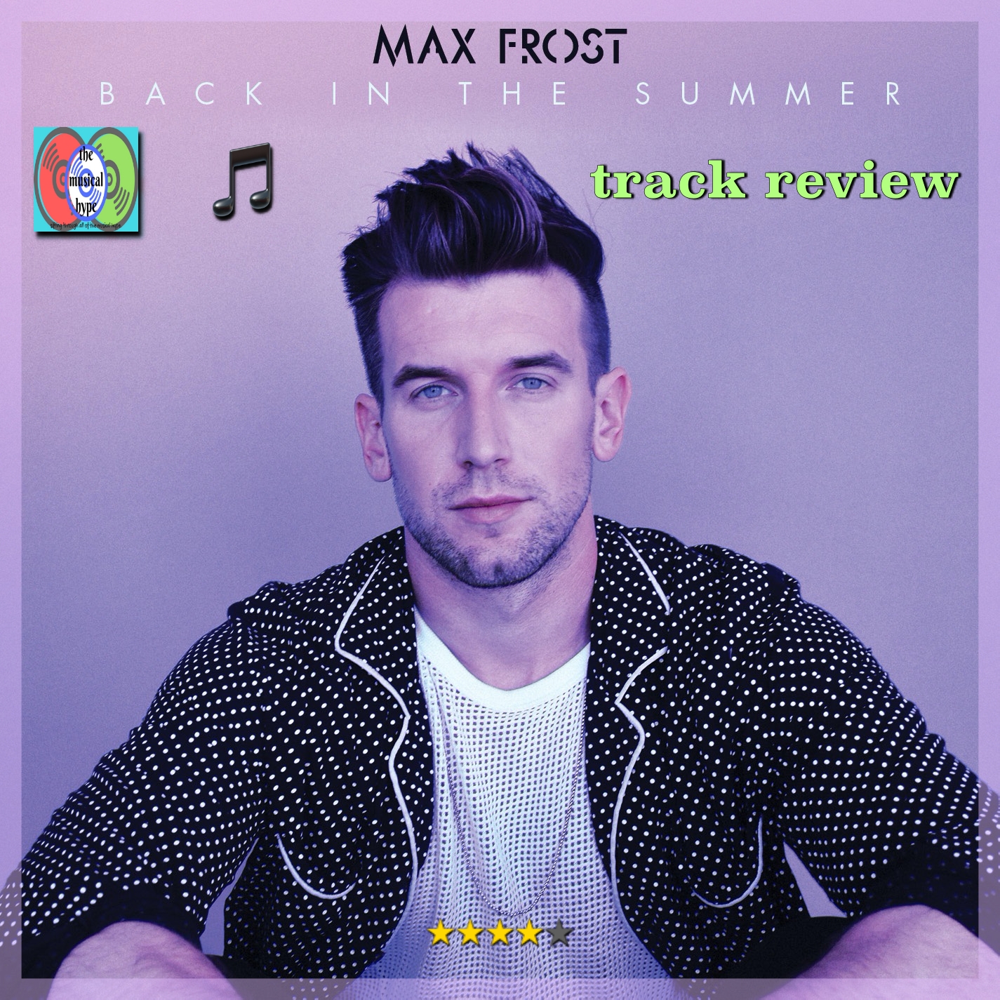 Max Frost, "Back in the Summer" [Photo Credit: Atlantic]