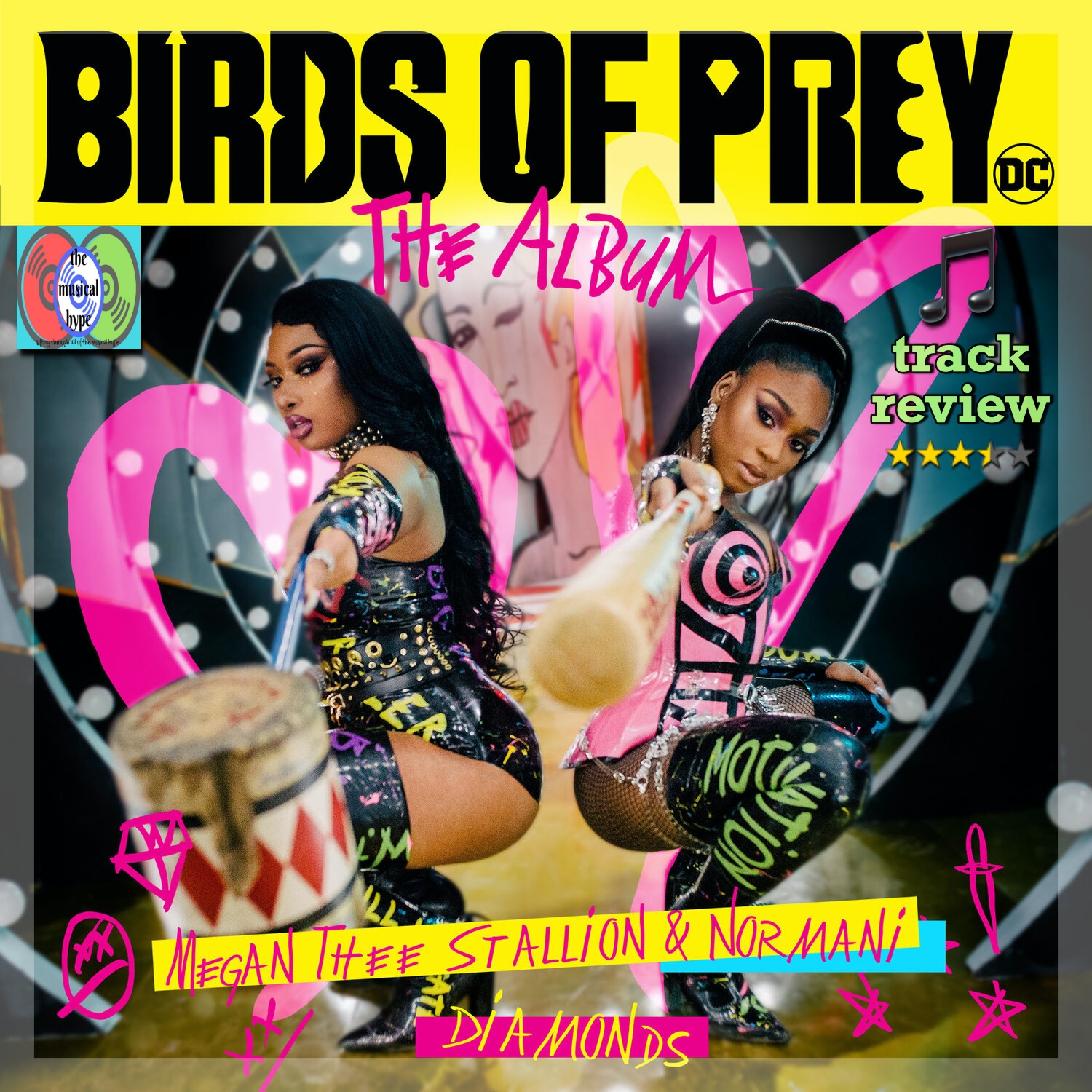 Megan Thee Stallion & Normani, "Diamonds" from BIRDS OF PREY: THE ALBUM [Photo Credit: Atlantic]