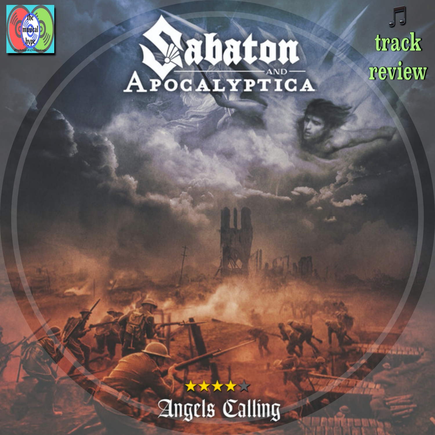 Sabaton & Apocalyptica, "Angels Calling" [Photo Credit: Nuclear Blast]