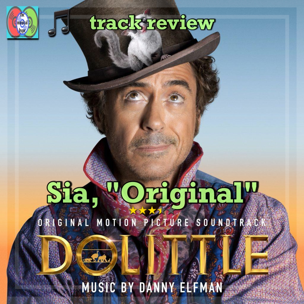 Sia, "Original" (from Dolittle) [Photo Credit: Back Lot Music]