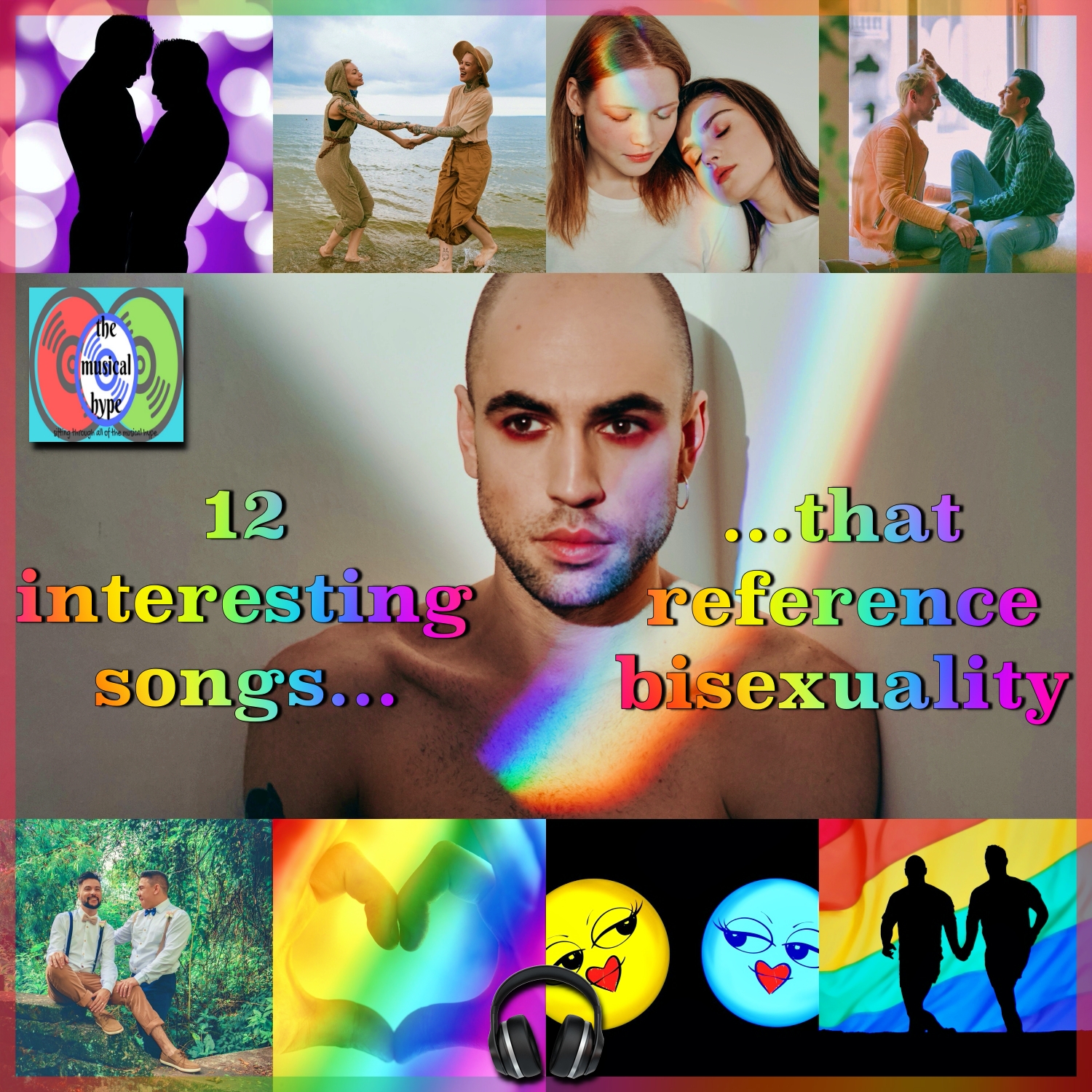 12 Interesting Songs That Reference Bisexuality [Photo Credits: Brent Faulkner, The Musical Hype, Pexels, Pixabay]