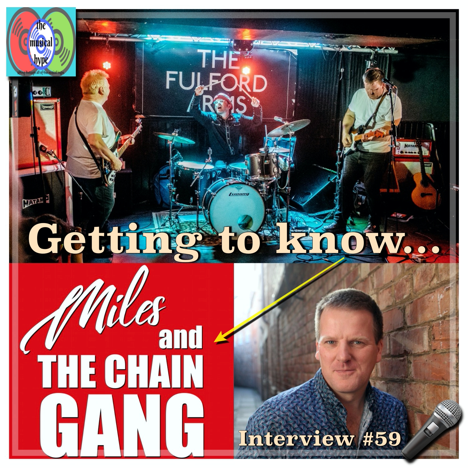 Getting to Know... Miles and the Chain Gang: Interview #59 [Photo Credits: Brent Faulkner, The Musical Hype, Miles & The Chain Gang, Miles Salter]