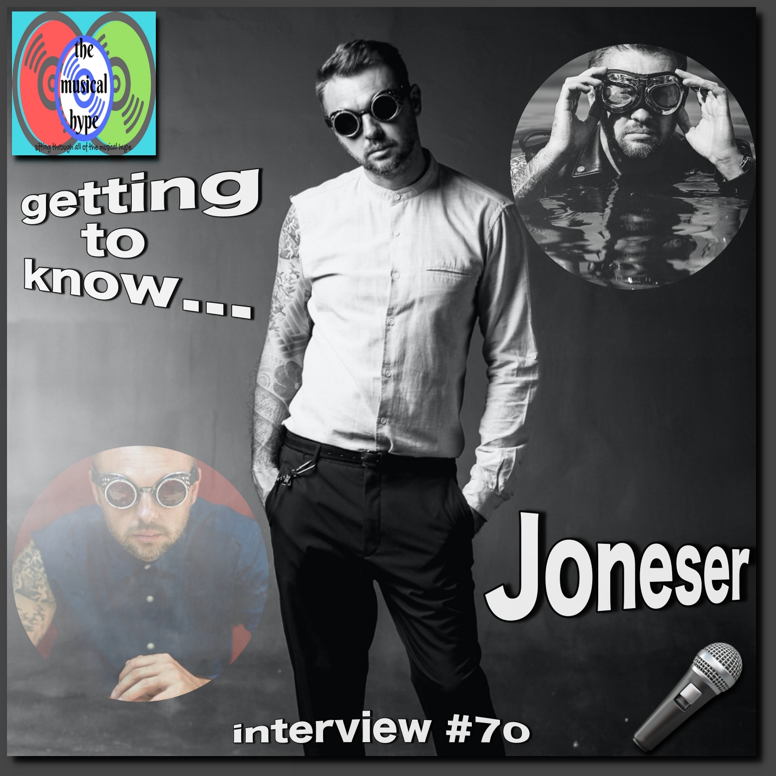 Getting to Know... Joneser: Interview #70 [Photo Credits: Joneser, Stas Verechuk, Brent Faulkner, The Musical Hype]