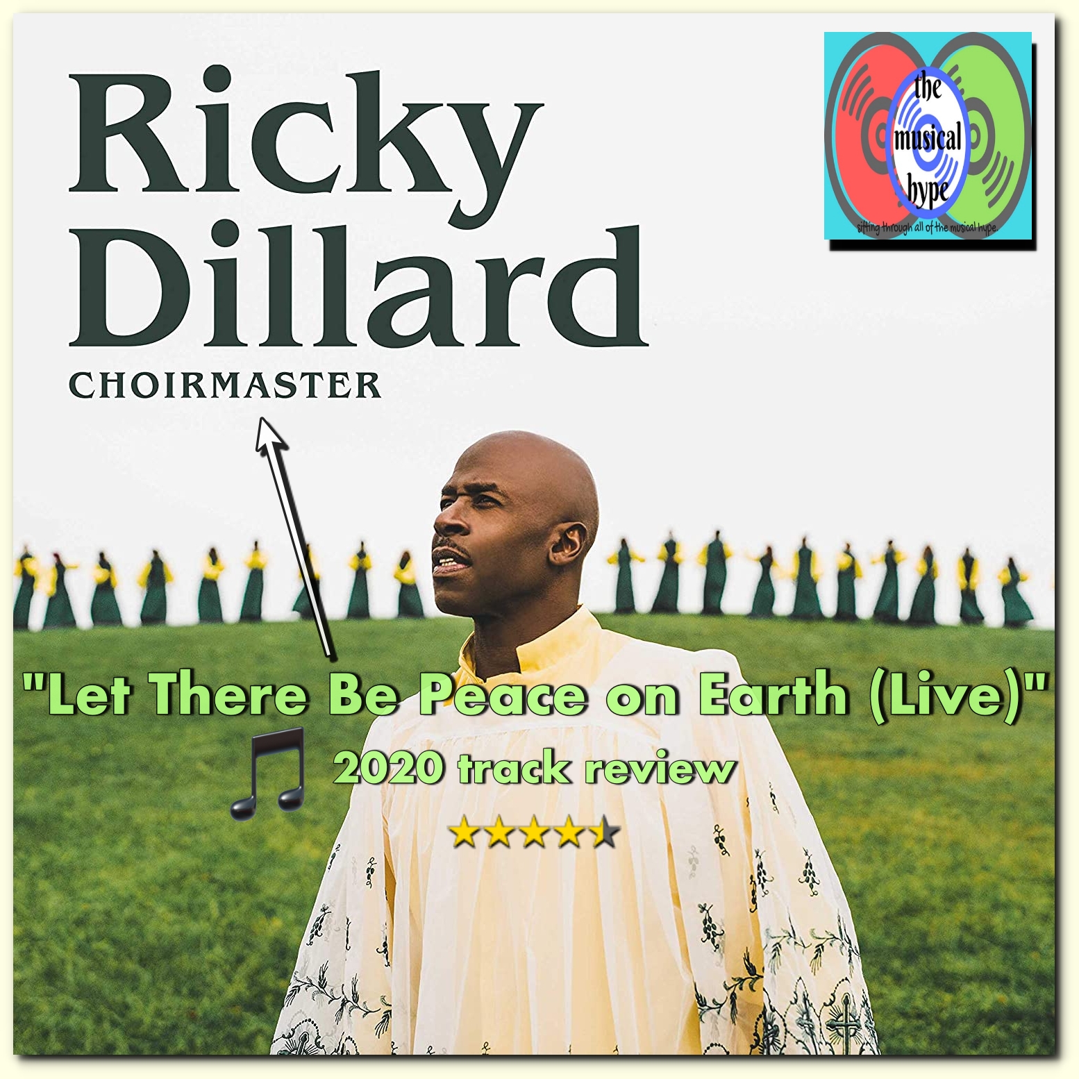 Ricky Dillard, "Let There Be Peace on Earth (Live)" from CHOIRMASTER [Photo Credit: Motown Gospel]