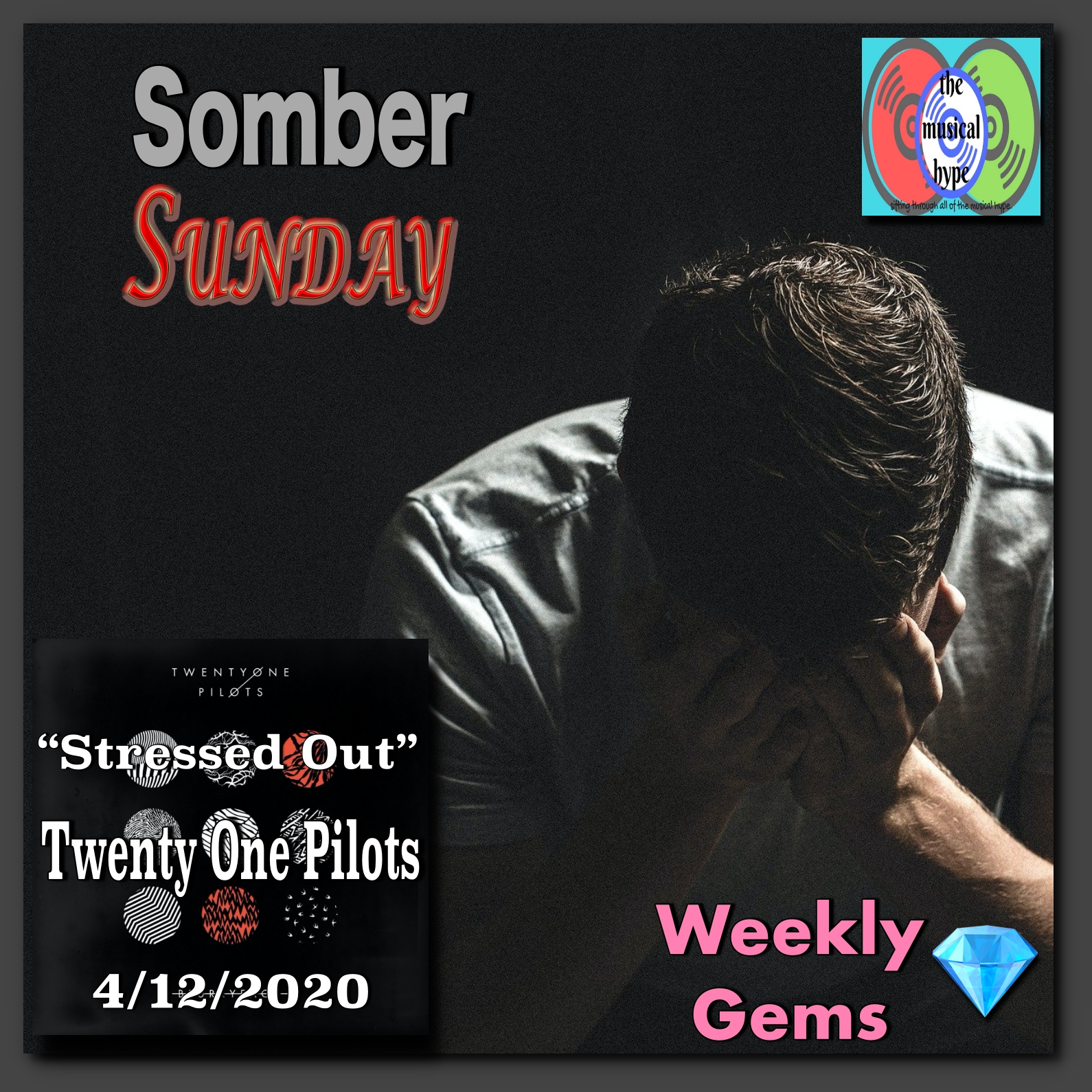 Somber Sunday [Photo Credits: Andre Beukes, Brent Faulkner, Fueled by Ramen, The Musical Hype, Pixabay, Stock Snap]