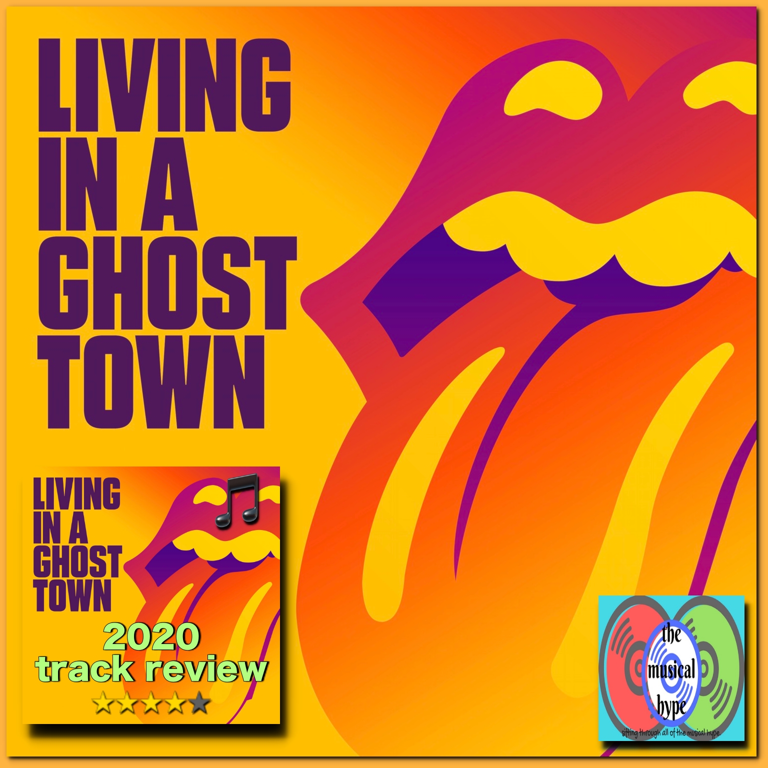 The Rolling Stones, Living in a Ghost Town [Photo Credit: Promotone B.V.]