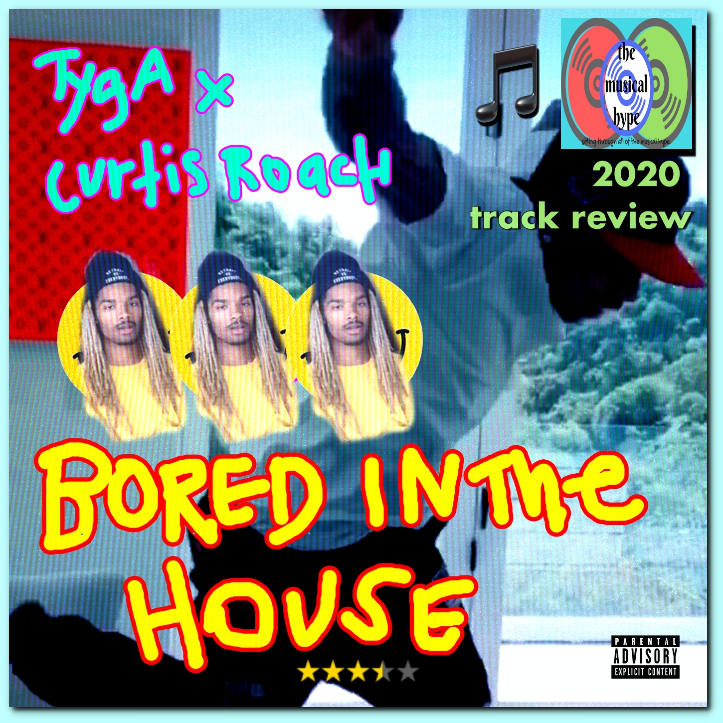 Tyga & Curtis Roach, "Bored in the House" [Photo Credits: Last Kings, Columbia]