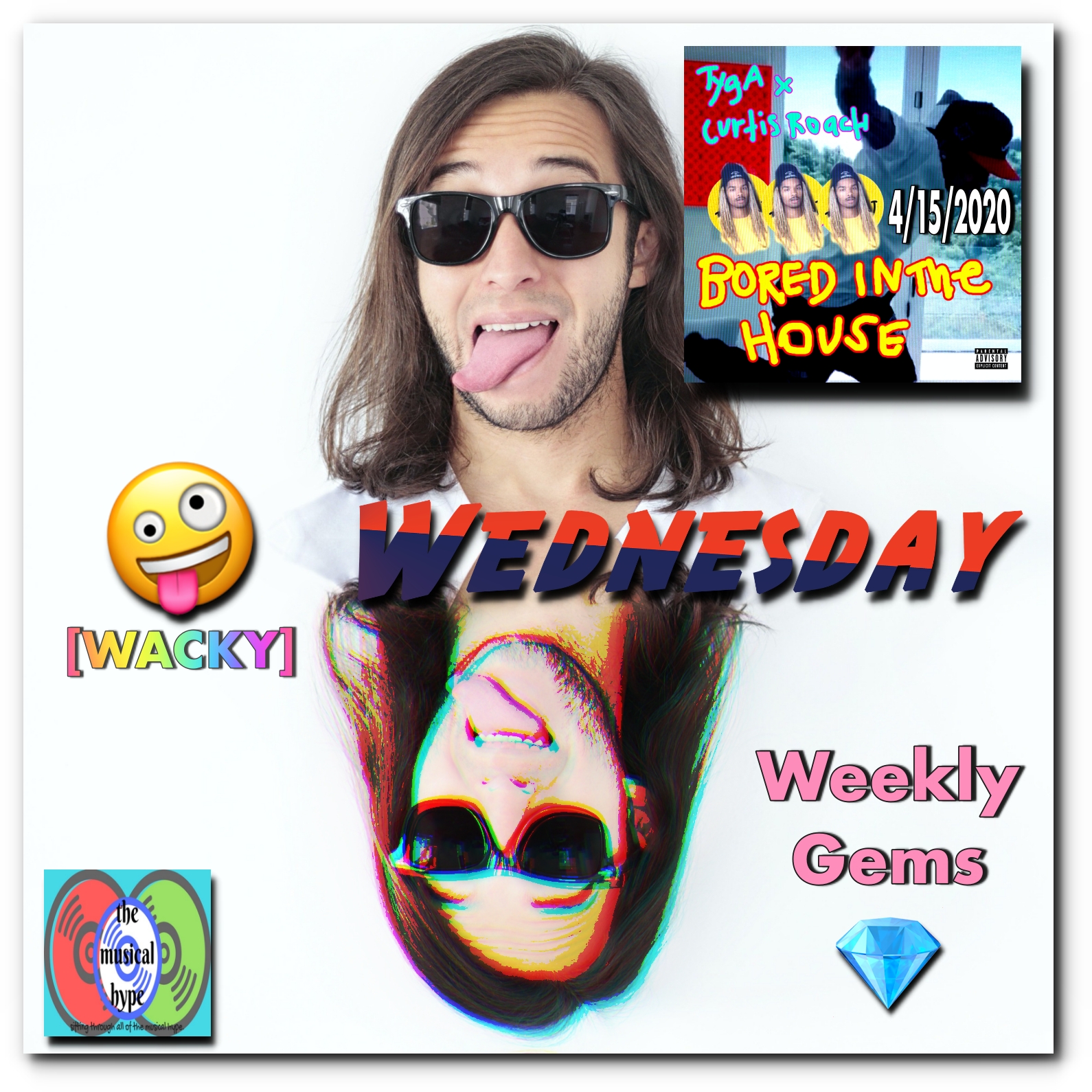 Wacky Wednesday [Photo Credits: alehidalgo, Brent Faulkner, Columbia, Last Kings, The Musical Hype, Pixabay, taniarose]