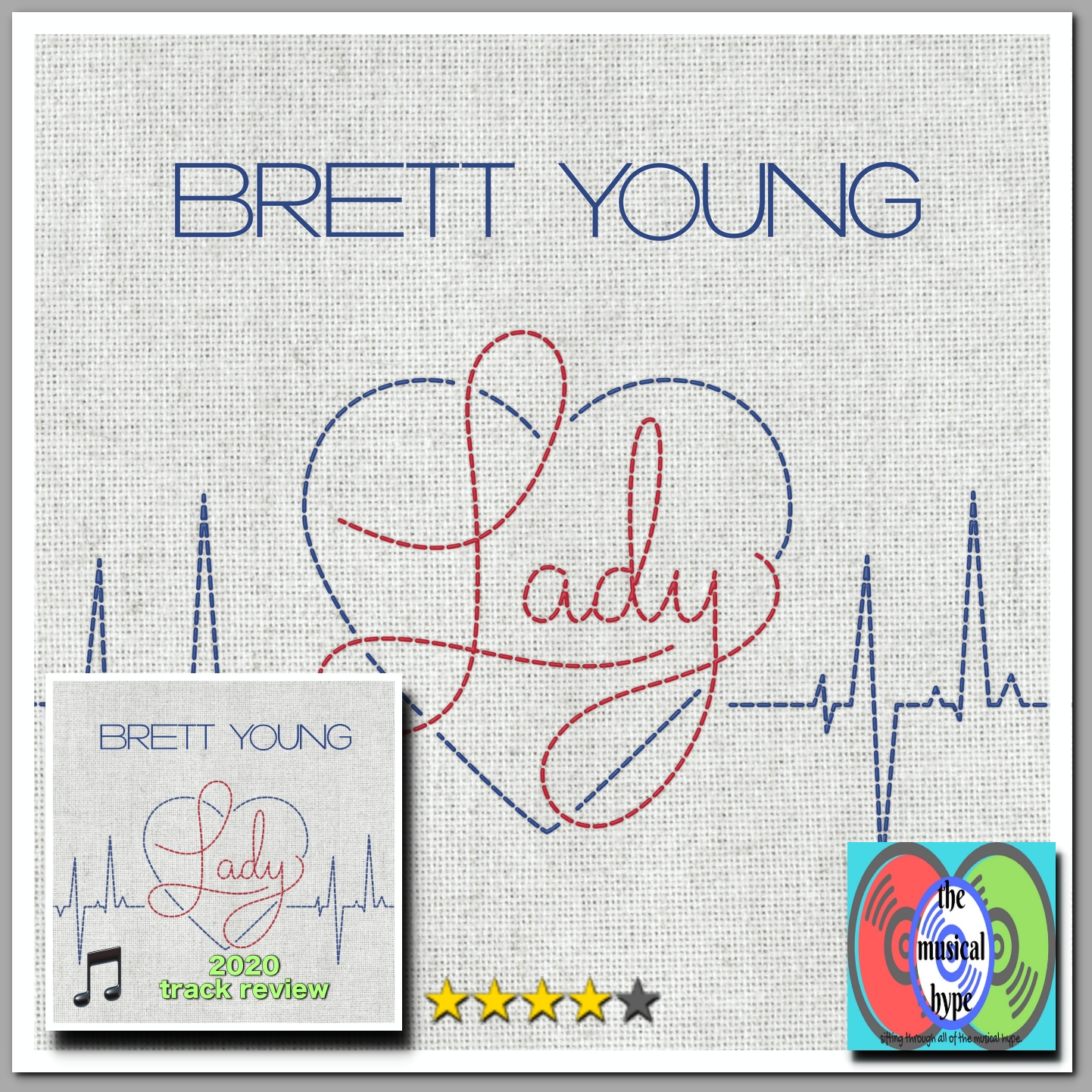 Brett Young, "Lady" [Photo Credit: Big Machine]