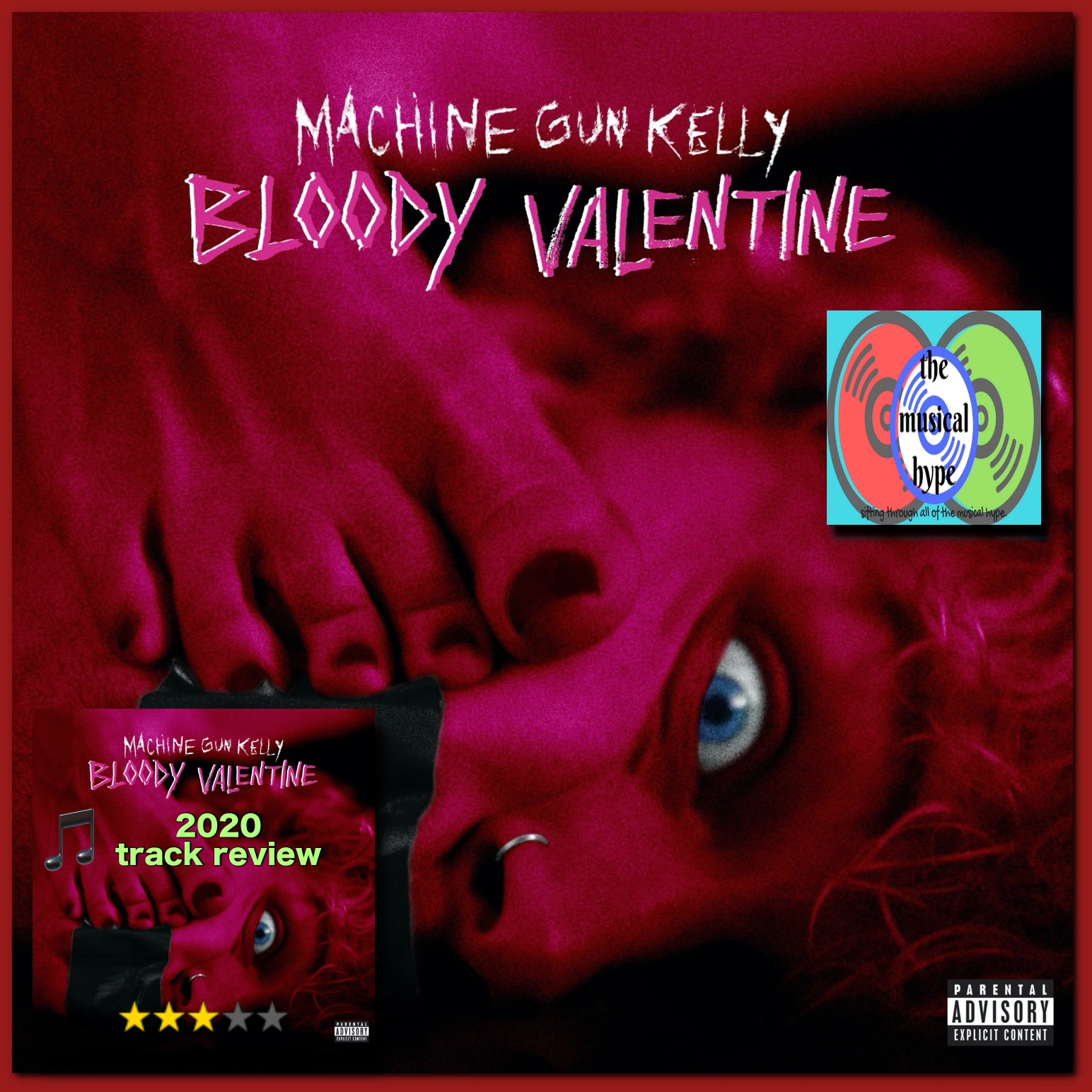 Machine Gun Kelly, "Bloody Valentine" [Photo Credits: Epic / Bad Boy]