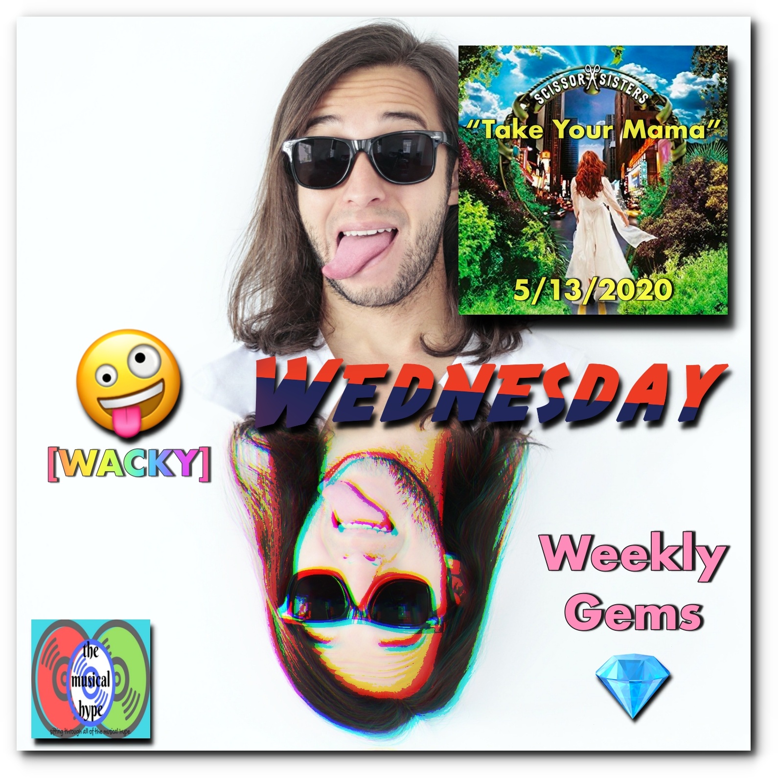 Scissor Sisters, “Take Your Mama” | Wacky Wednesday 💎 [Photo Credits: alehidalgo, Brent Faulkner, The Musical Hype, Pixabay, Polydor, taniarose]