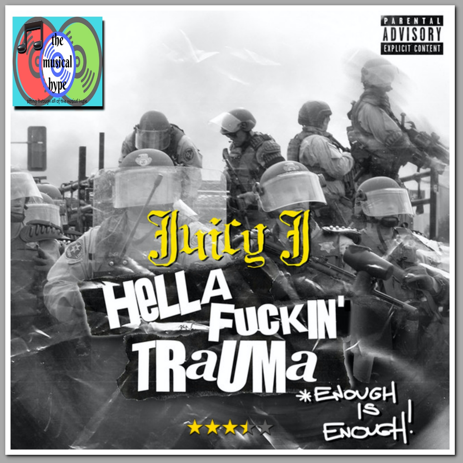 Juicy J, "Hella Fuckin' Trauma" [Photo Credit: Trippy Music]