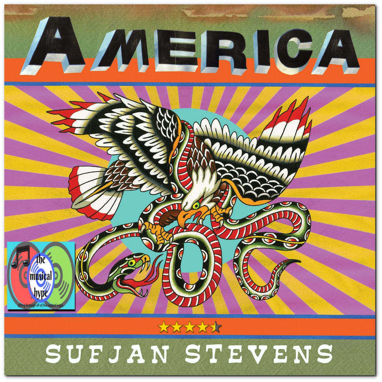 Sufjan Stevens, "America" [Photo Credit: Asthmatic Kitty]