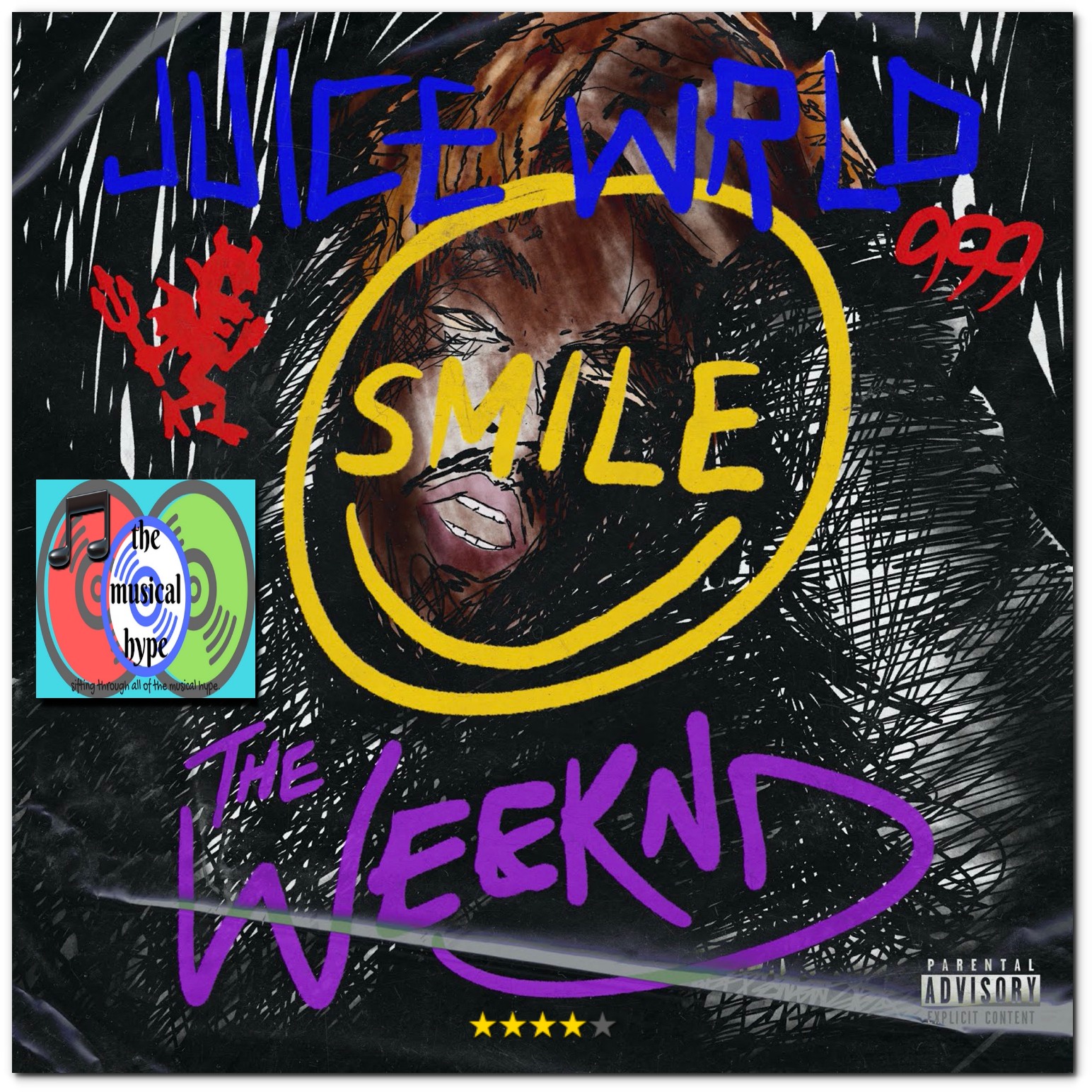 Juice WRLD, "Smile" (Ft. The Weeknd) [Photo Credit: Interscope]