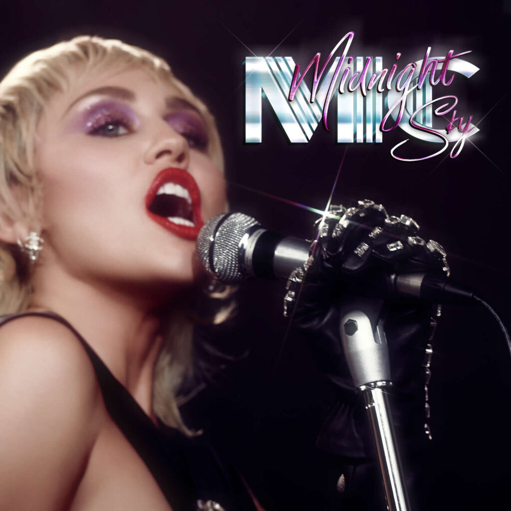 Miley Cyrus, "Midnight Sky" [Photo Credit: RCA]