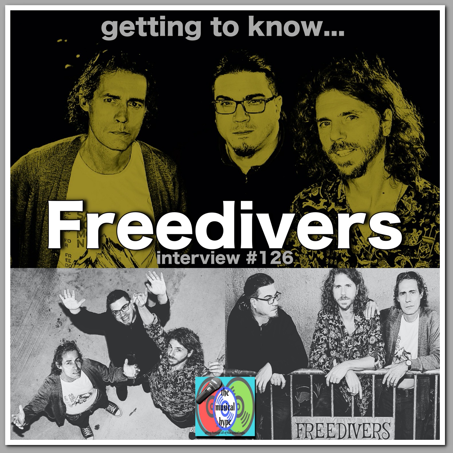 Getting to Know... Freedivers: Interview #126 [Photo Credits: Freedivers, Brent Faulkner, The Musical Hype]