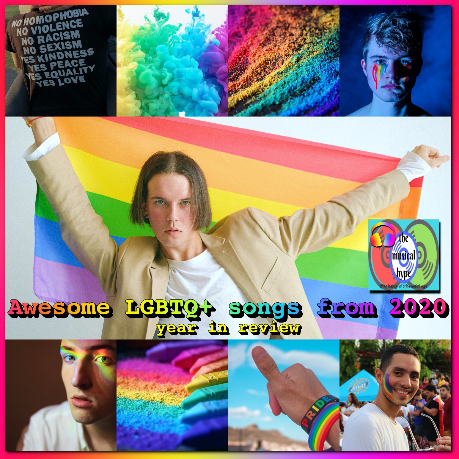 Awesome LGBTQ+ Songs from 2020 [📷: Brent Faulkner, The Musical Hype, Pexels, Pixabay, Unsplash]