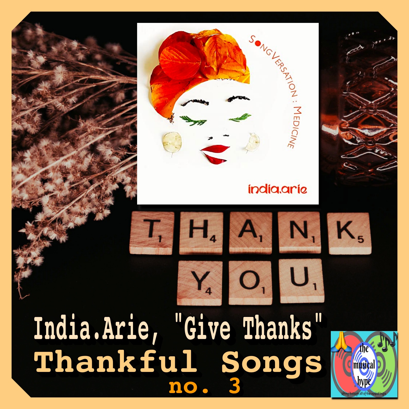 India.Arie, "Give Thanks": Thankful Songs No. 3 [📷 : BMG Rights Management, Brent Faulkner, The Musical Hype]