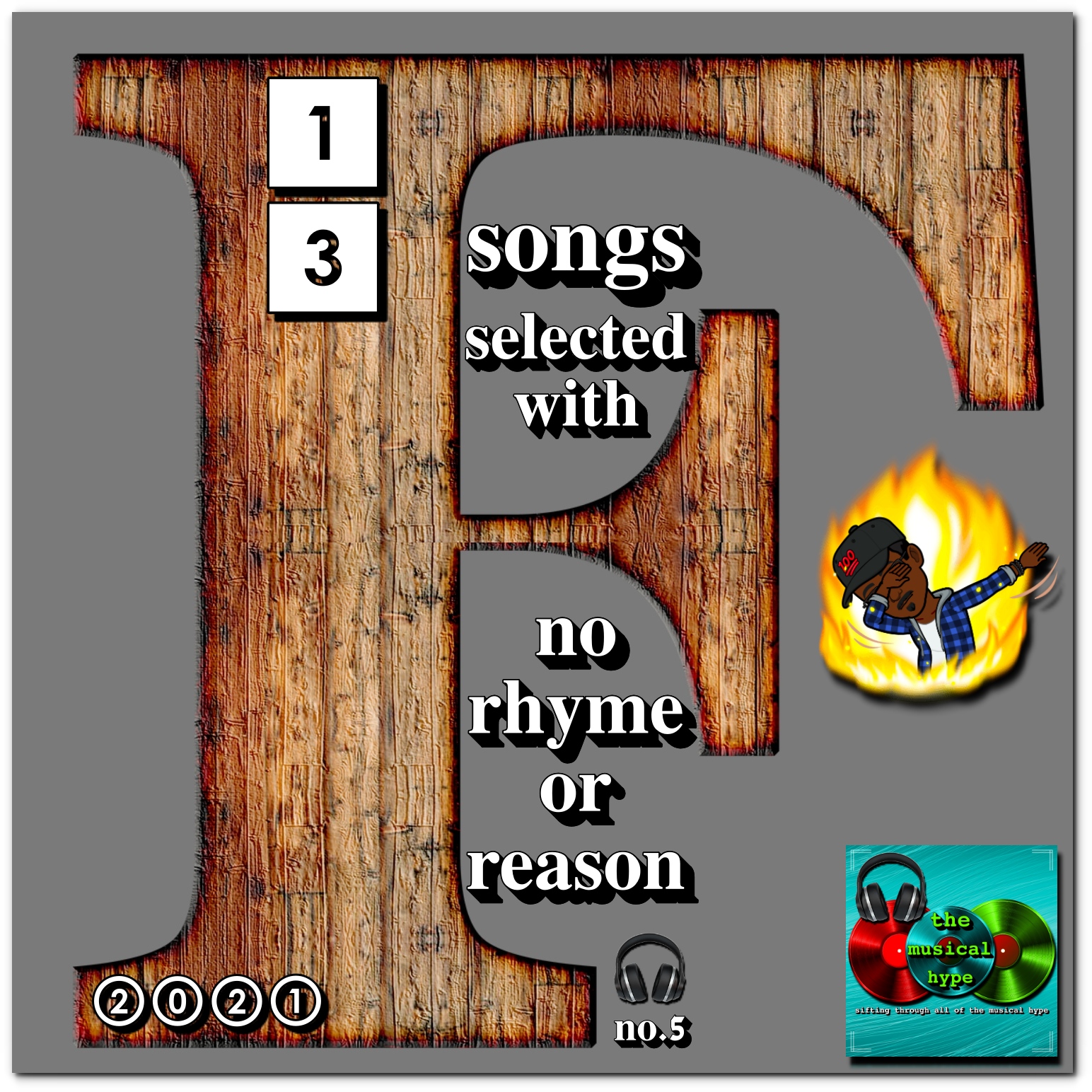 13 F Songs Selected with No Rhyme or Reason [📷: Brent Faulkner, The Musical Hype, Pixabay]