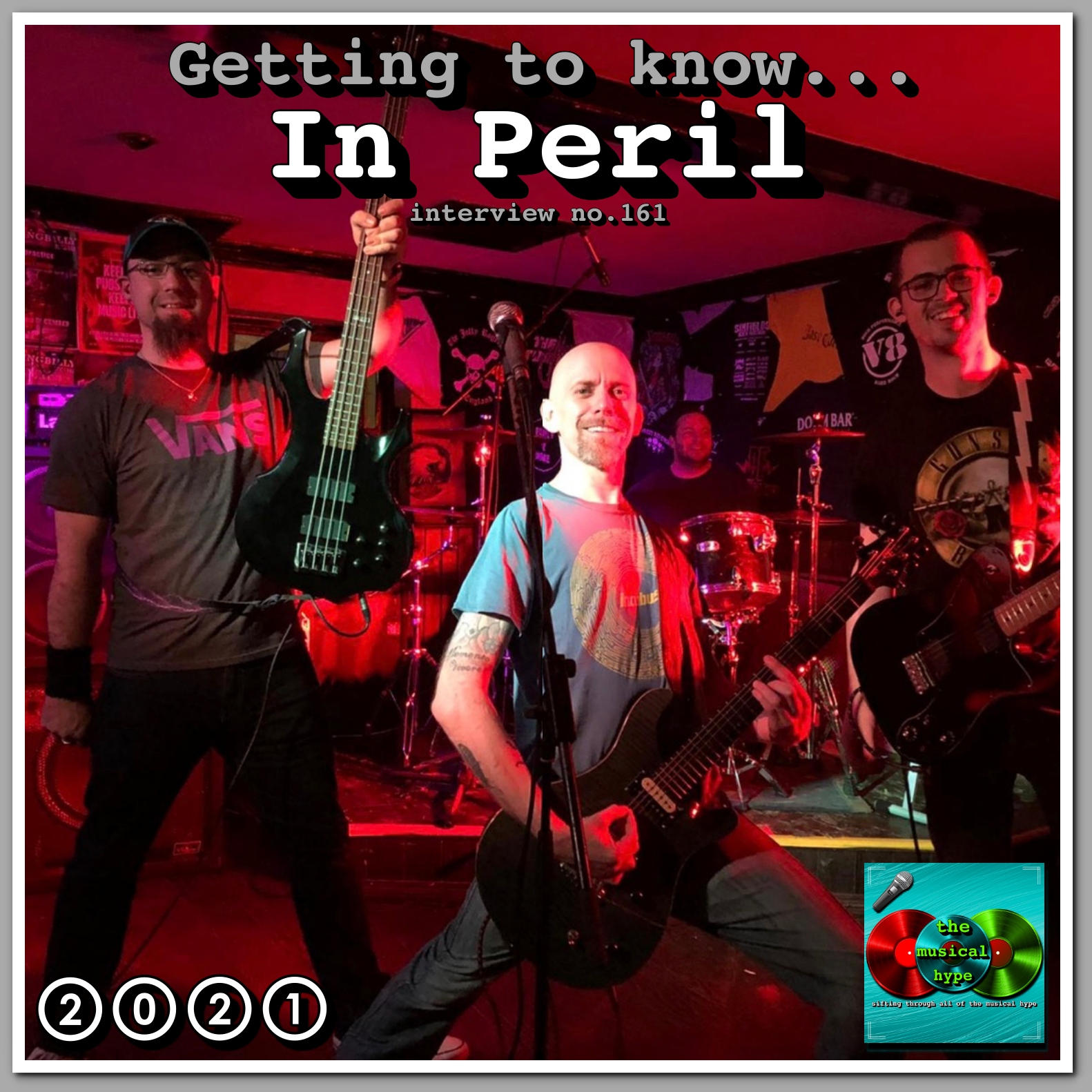 Getting to Know… In Peril: Interview No. 161 🎤 [📷: In Peril, Brent Faulkner, The Musical Hype]