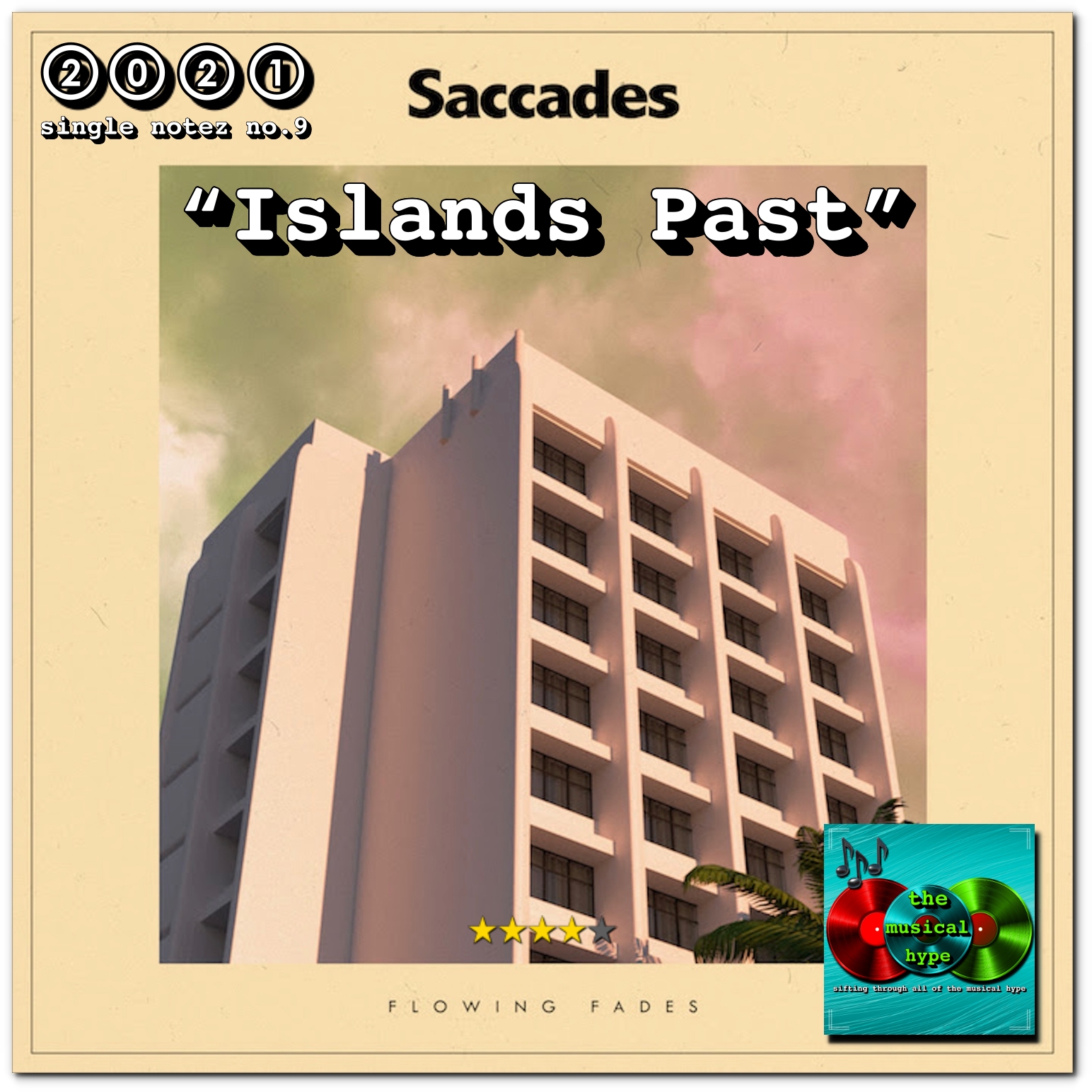 Saccades, "Islands Past" from Flowing Fades [📷 : Fuzz Club]