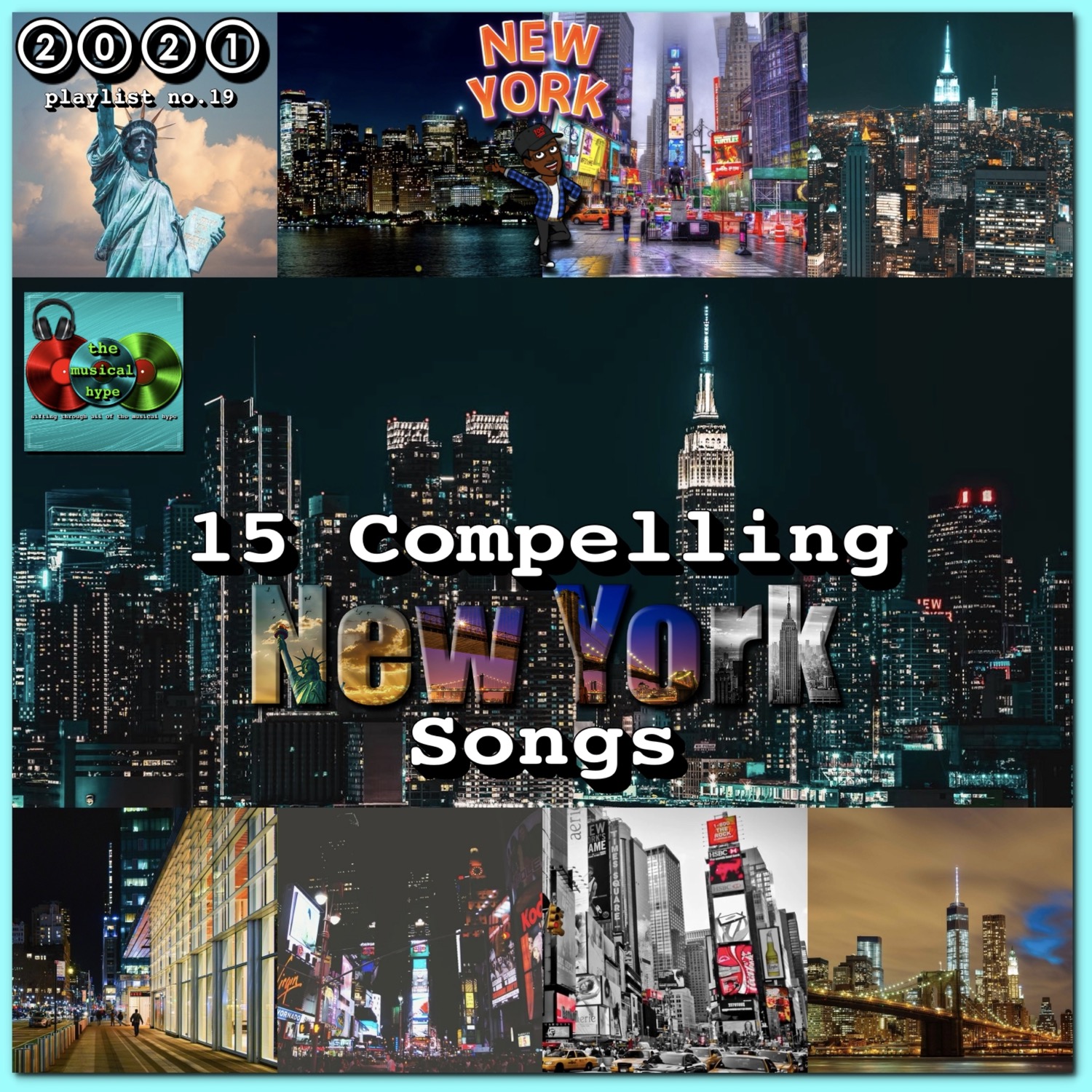 15 Compelling New York Songs 🎧 [📷: Brent Faulkner, hugorouffiac from Pixabay, Jackie Ramirez from Pixabay, Julien Vanhaute from Pixabay, The Musical Hype, Pexels, Pixabay]