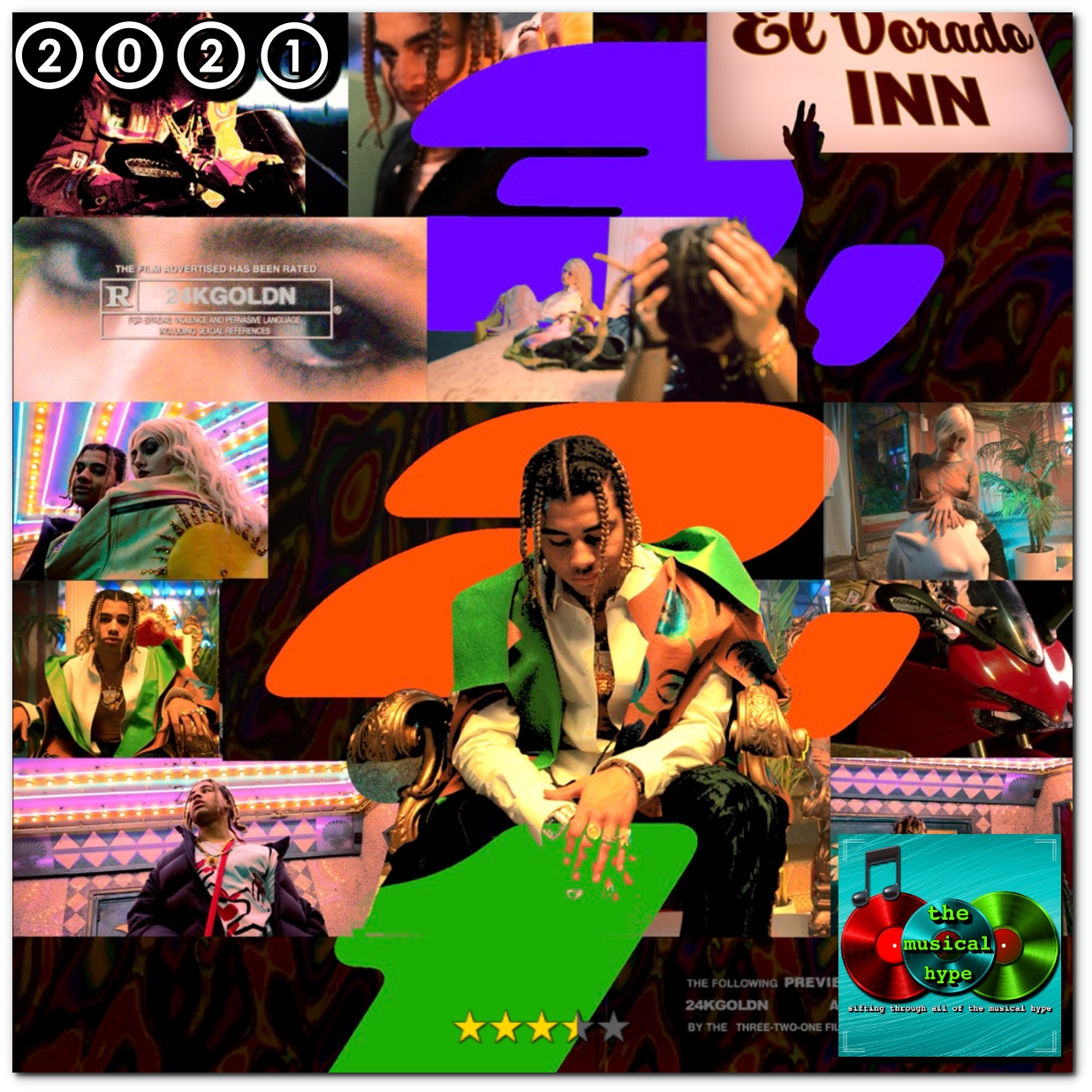 24kGoldn, "3, 2, 1" [📷: Records Label / Columbia]