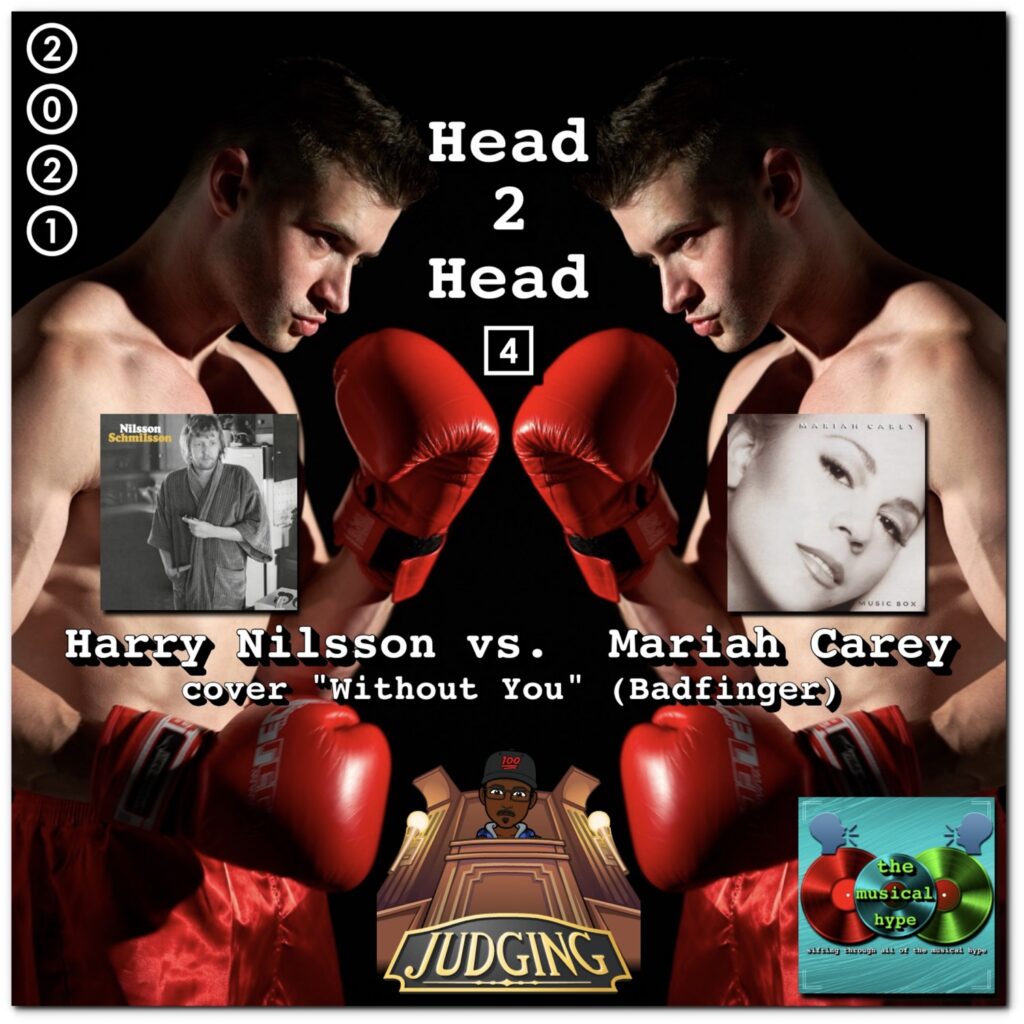 Nilsson vs. Mariah Carey: Head 2 Head 🗣️ No. 4 [📷: Brent Faulkner, Columbia, The Musical Hype, RCA, Valentin Tikhonov from Pixabay]