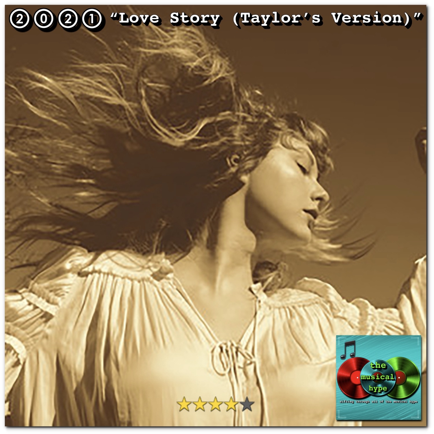 Taylor Swift, "Love Story (Taylor's Version)" [📷: Taylor Swift]