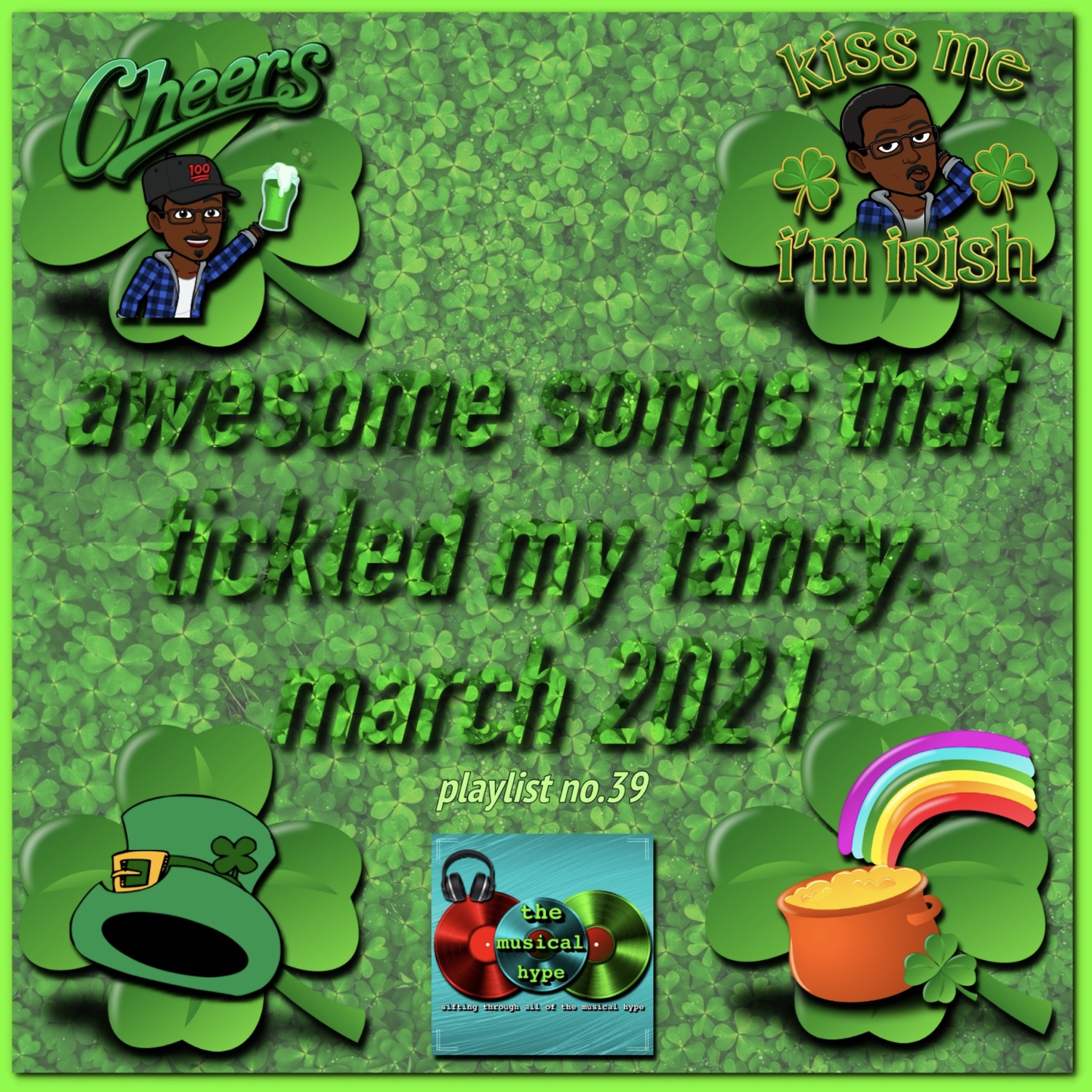 Awesome Songs That Tickled My Fancy: March 2021 [📷: Brent Faulkner, The Musical Hype, Jeon Sang-O from Pixabay]