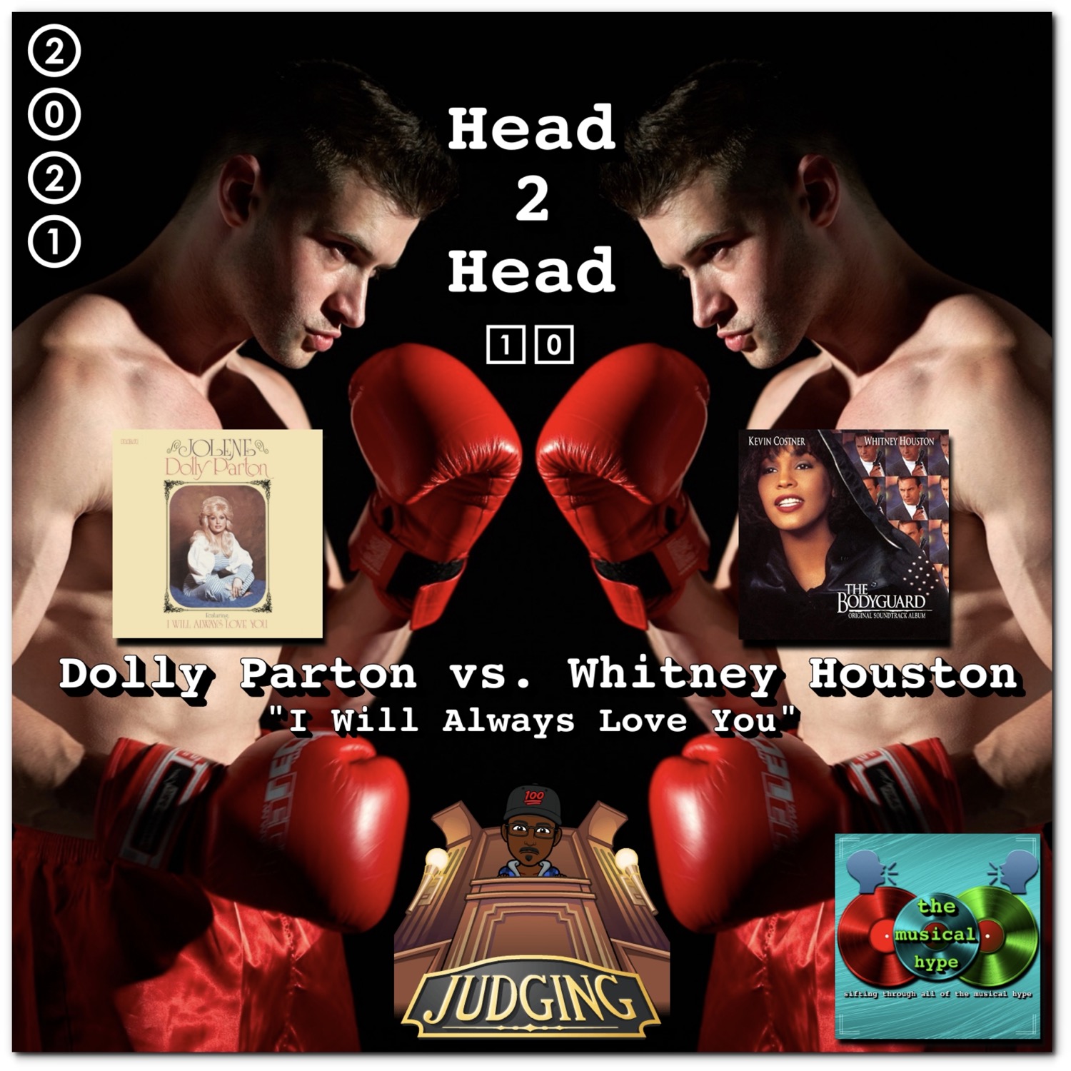 Dolly Parton vs. Whitney Houston: Head 2 Head 🗣️ No. 10 [📷: Arista, Brent Faulkner, The Musical Hype, Sony, Valentin Tikhonov from Pixabay]